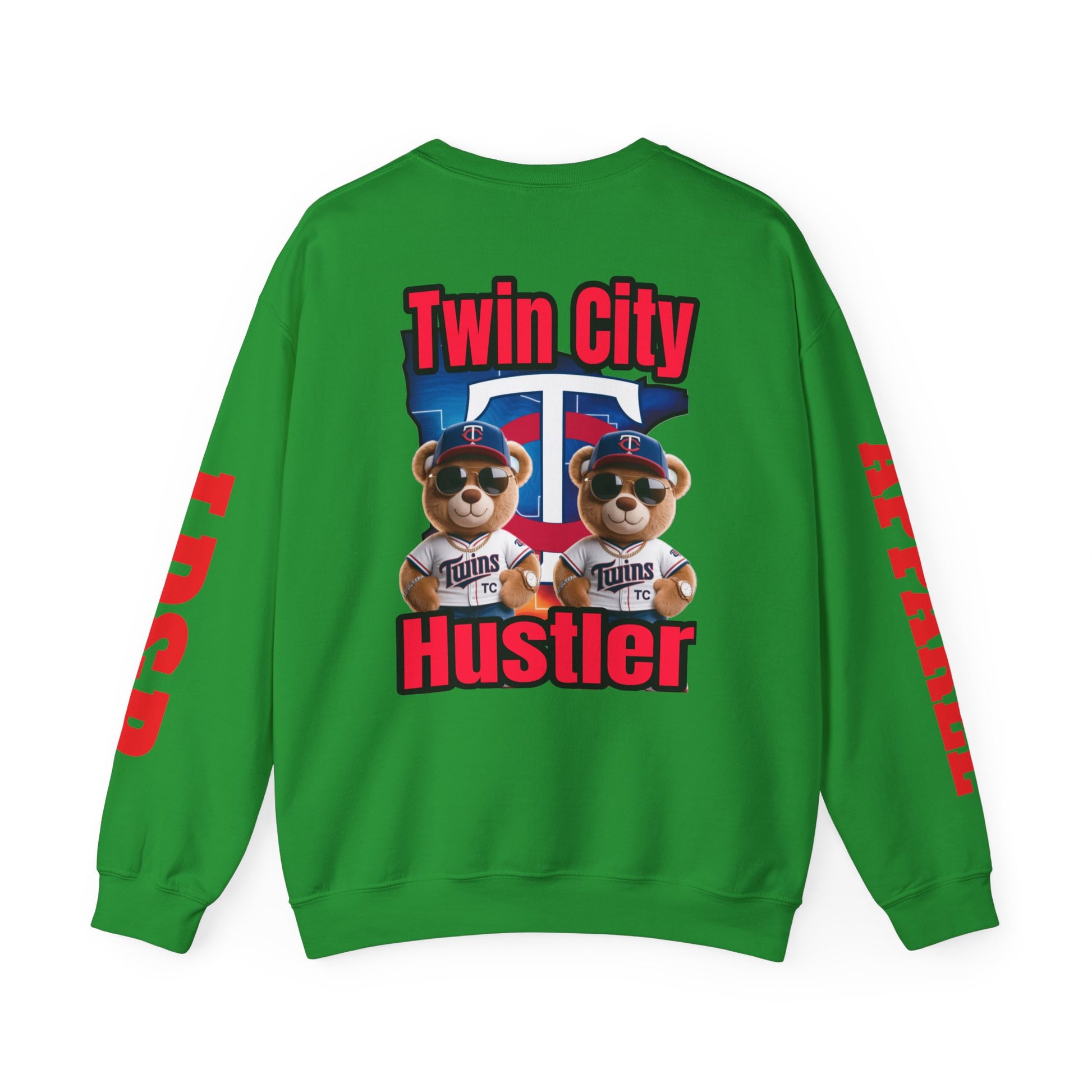 Crewneck Sweatshirt Twin City Hustler LD&P Apparel Design