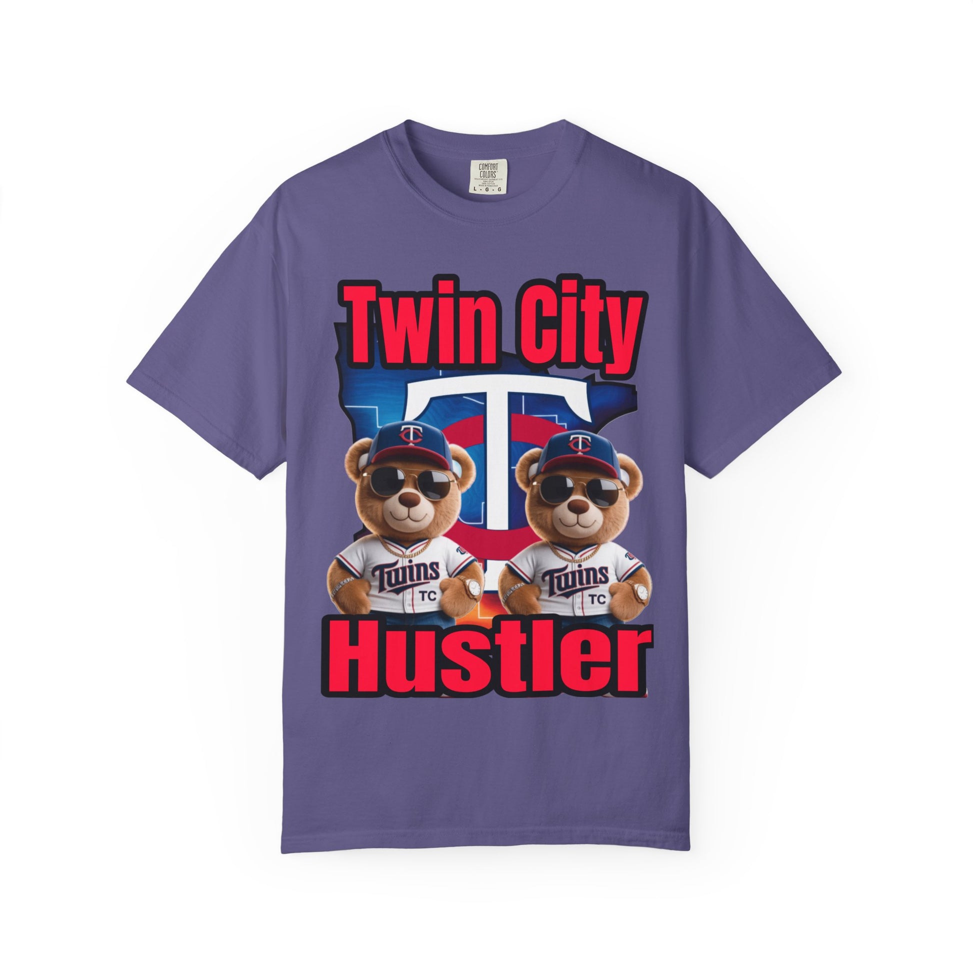 Hustler Garment-Dyed T-shirt - Twin City LD&P Apparel Design