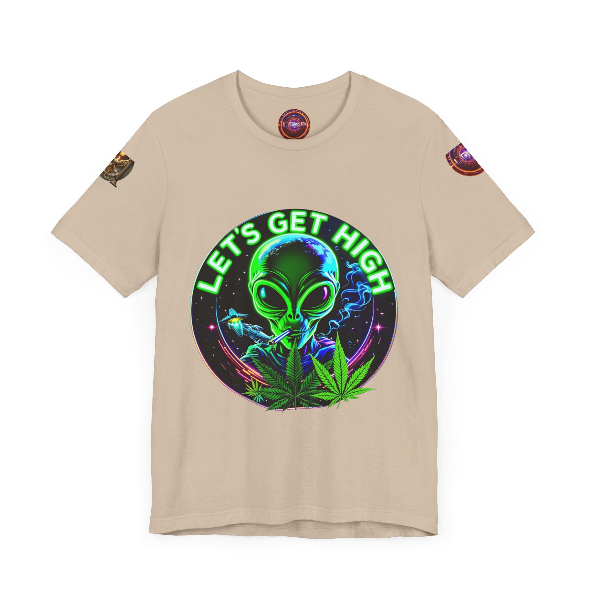 LD&P Apparel Designs Alien lets get high