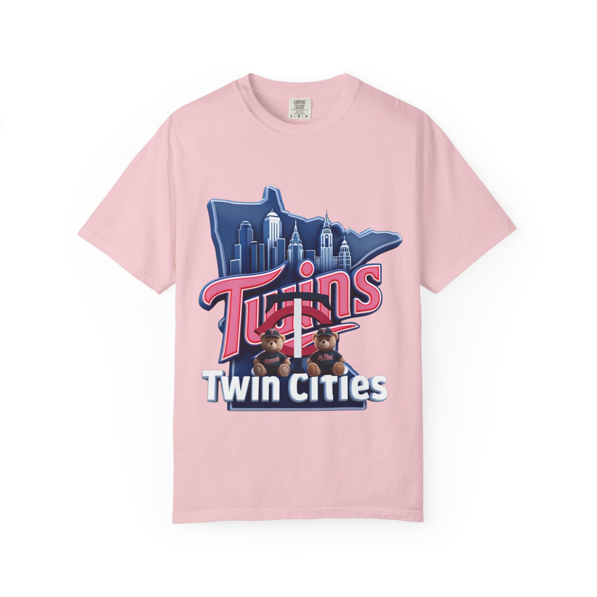 Twin City Unisex T-Shirt, Sporty Tee for Fans, Garment-Dyed Shirt, Perfect for Game Day, Show Your Team Spirit!