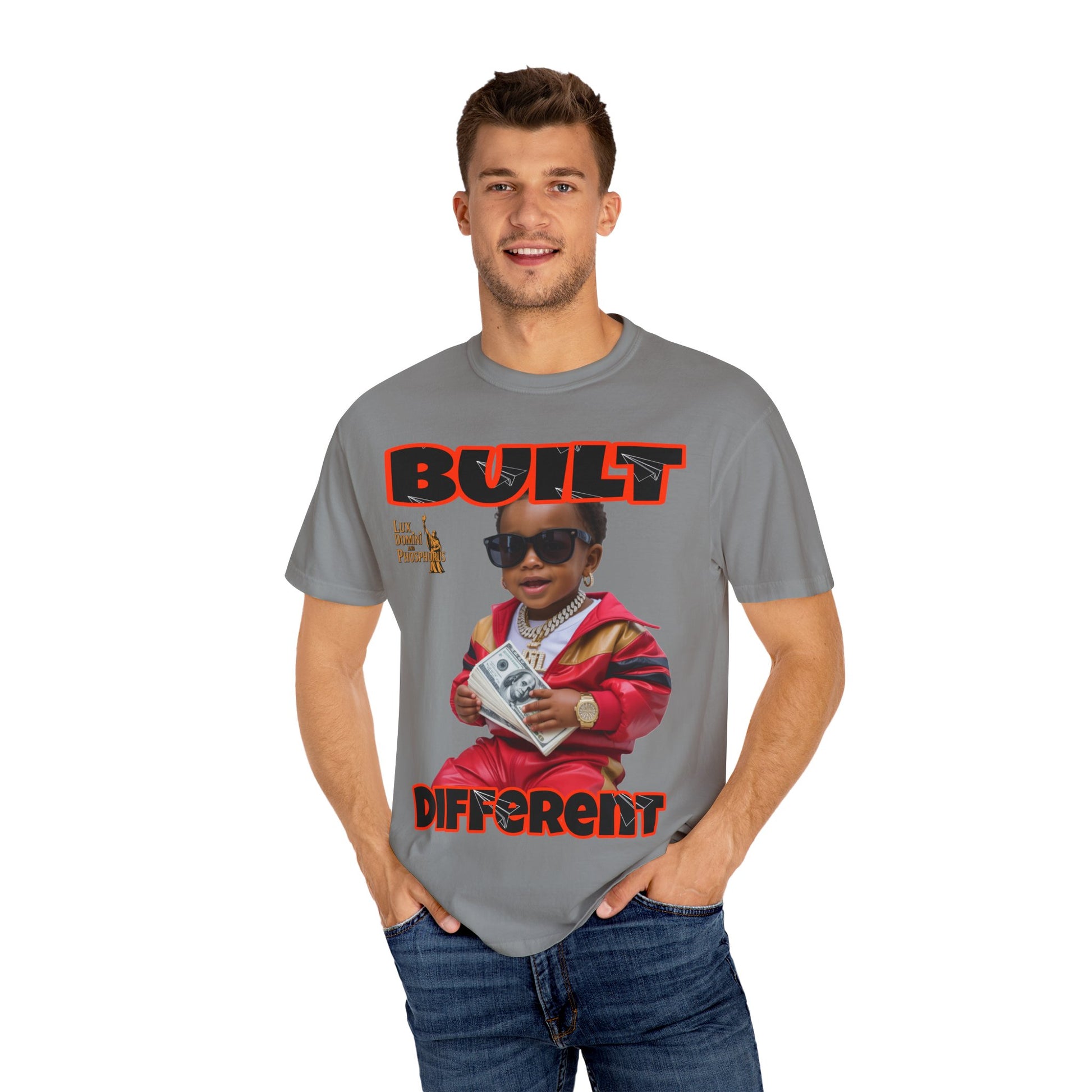 Garment-Dyed T-Shirt - Built Different LD&P Apparel