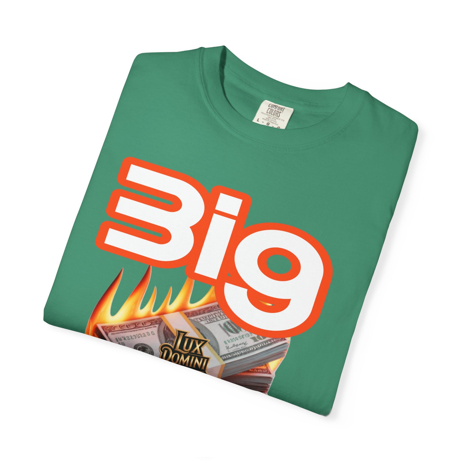 T-Shirt Big Spender Text Unisex Garment-Dyed Tee