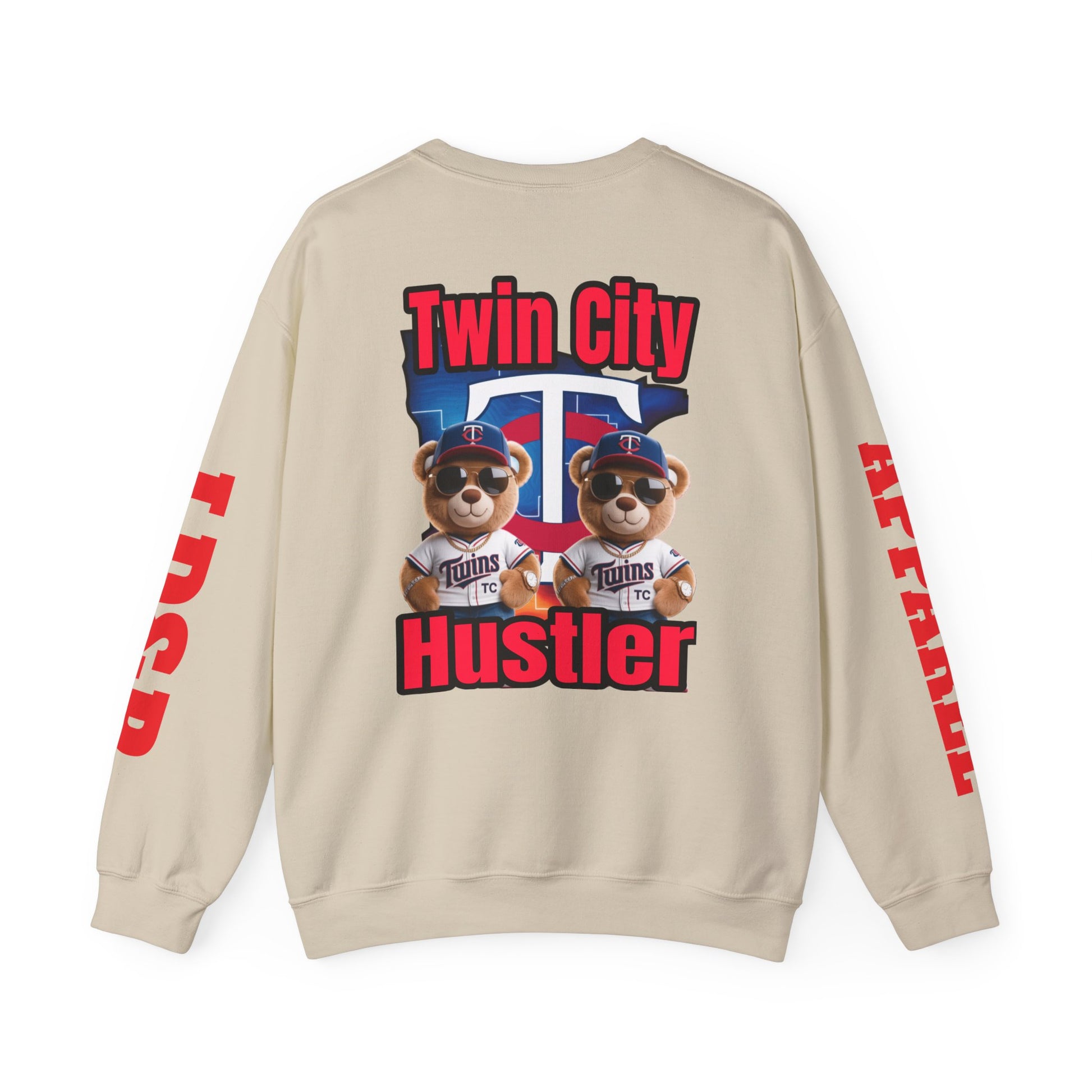 Crewneck Sweatshirt Twin City Hustler LD&P Apparel Design
