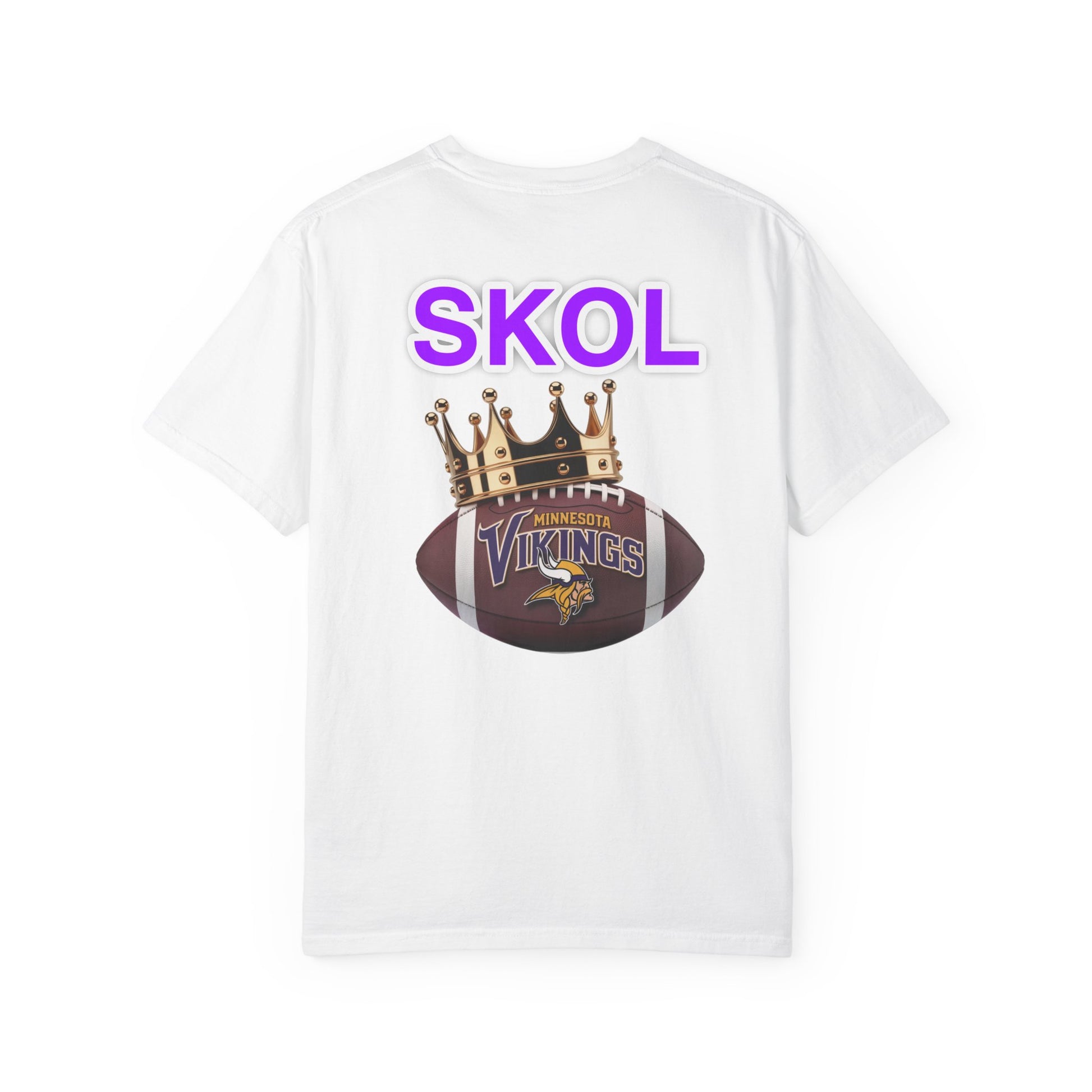 T-Shirt - Minnesota Vikings SKOL Unisex Garment-Dyed Tee