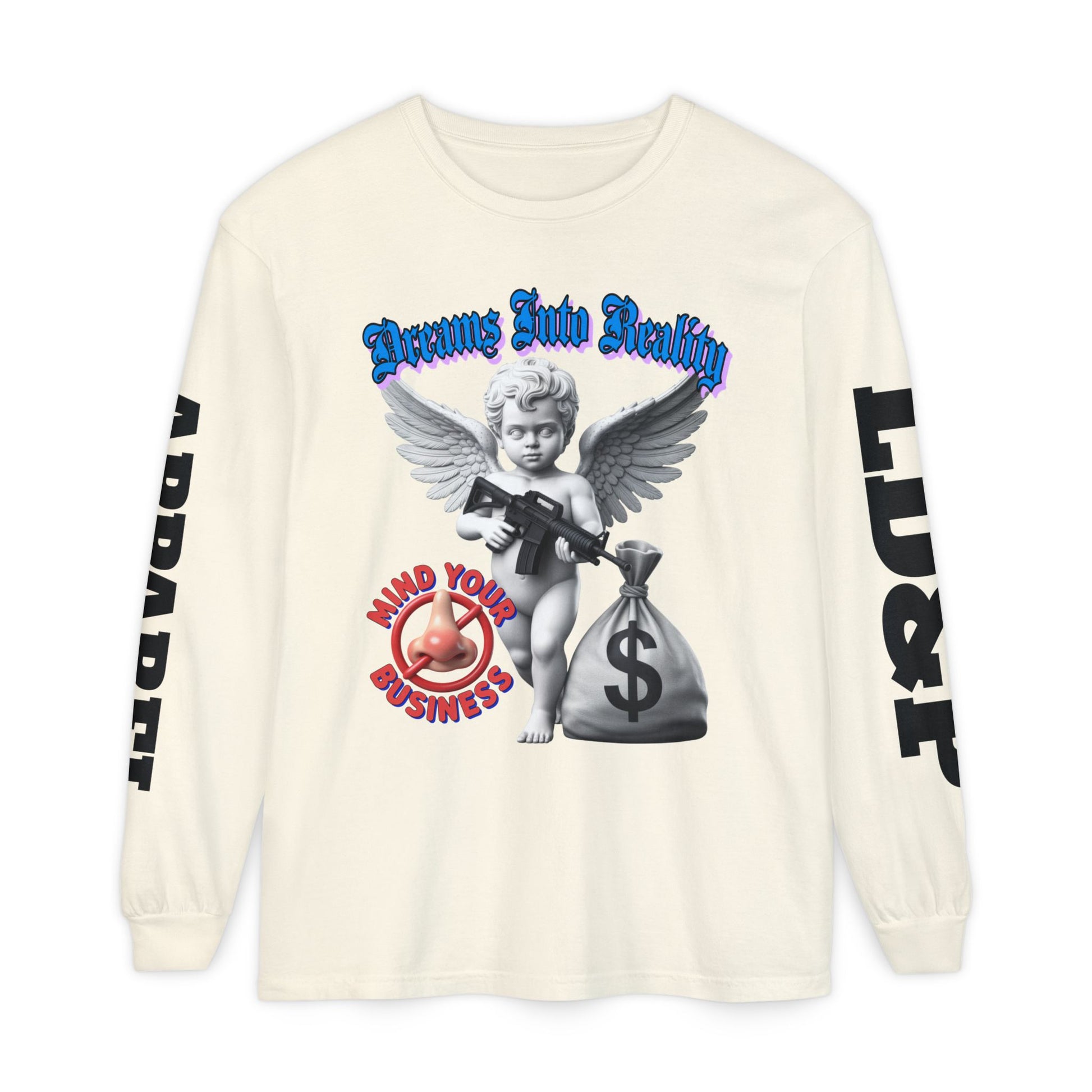 Garment-Dyed Long Sleeve T-Shirt Dreams Into Reality