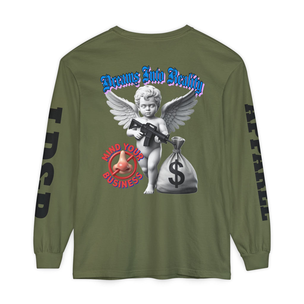 Garment-Dyed Long Sleeve T-Shirt Dreams Into Reality