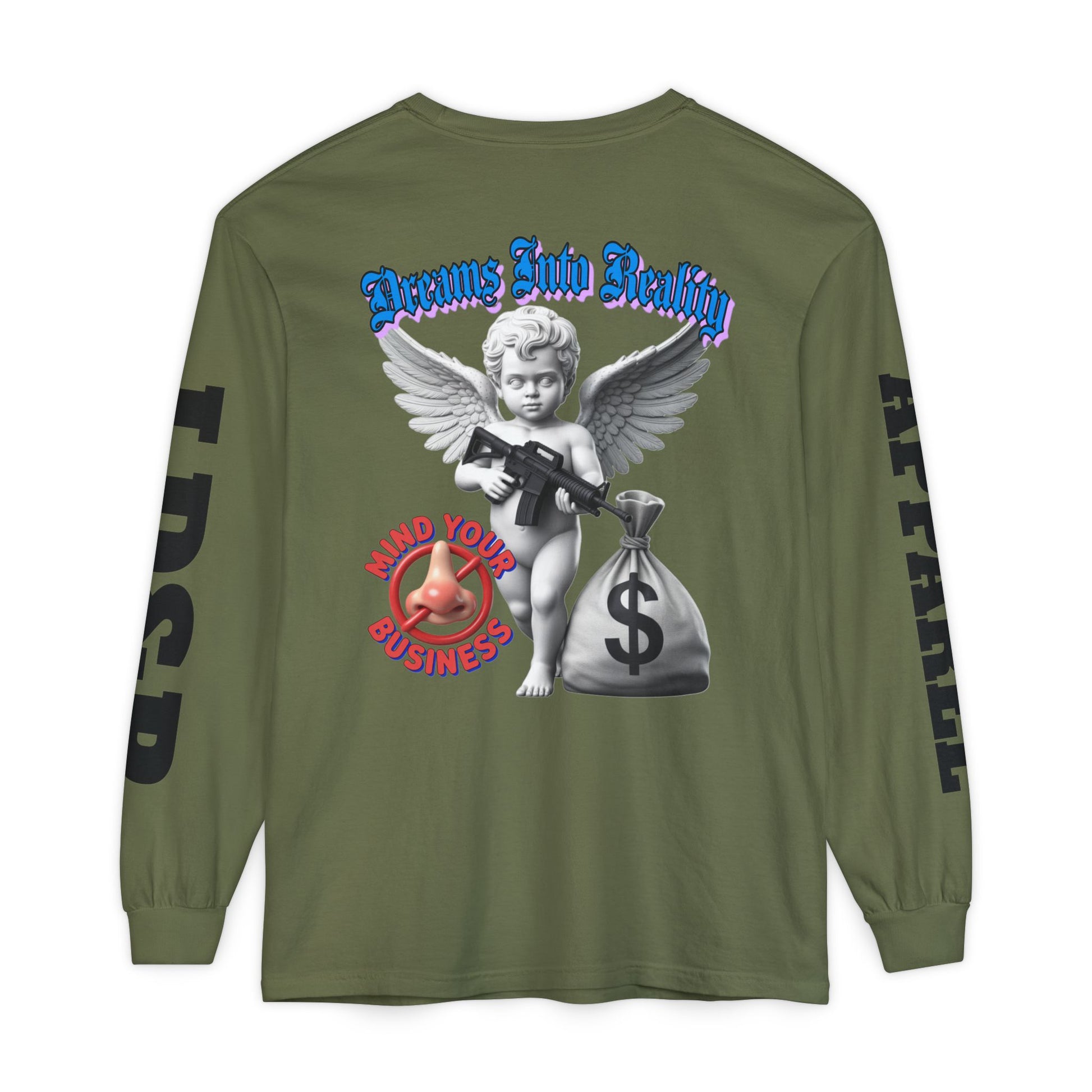 Garment-Dyed Long Sleeve T-Shirt Dreams Into Reality