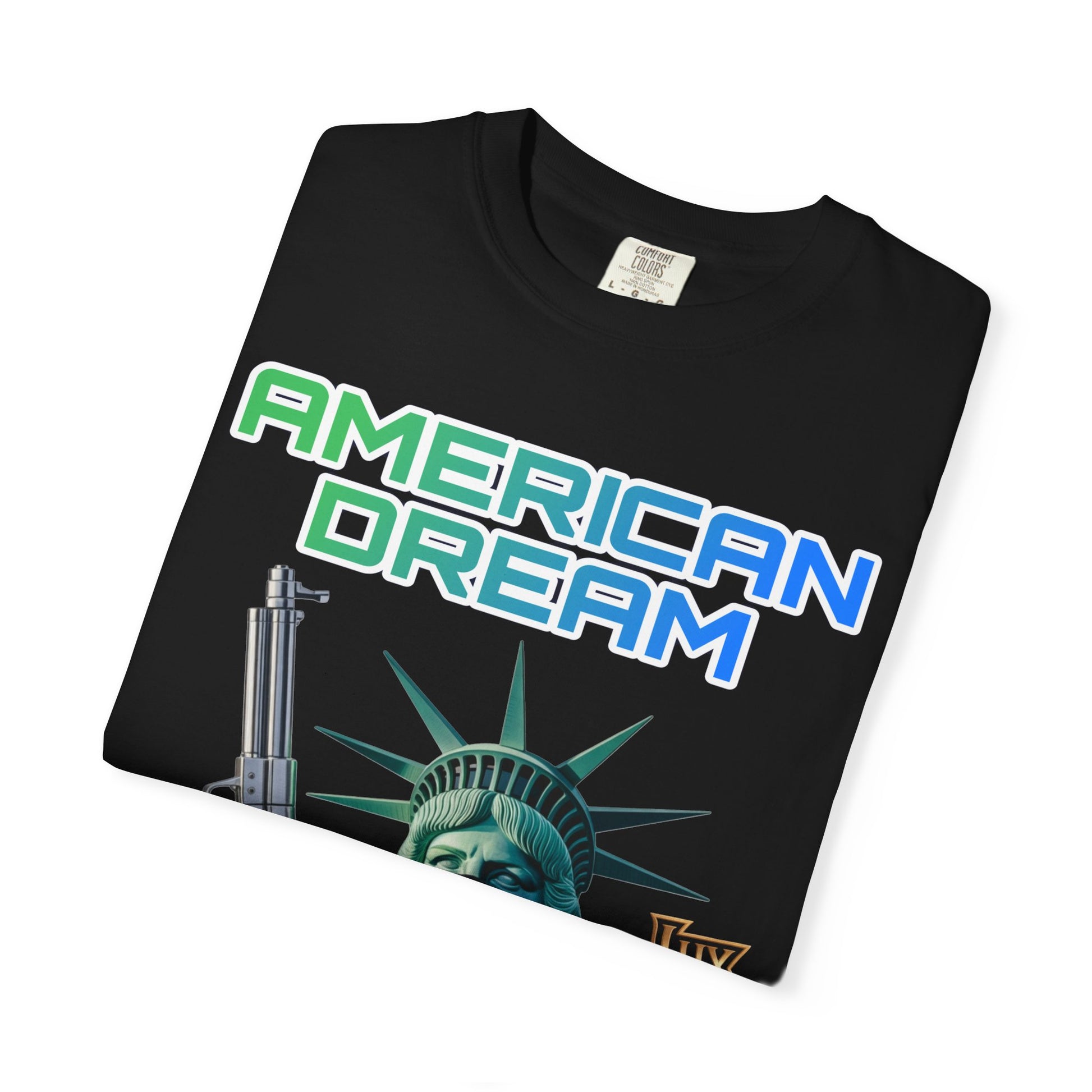 T-shirt American Dream or Nightmare Unisex Garment-Dyed
