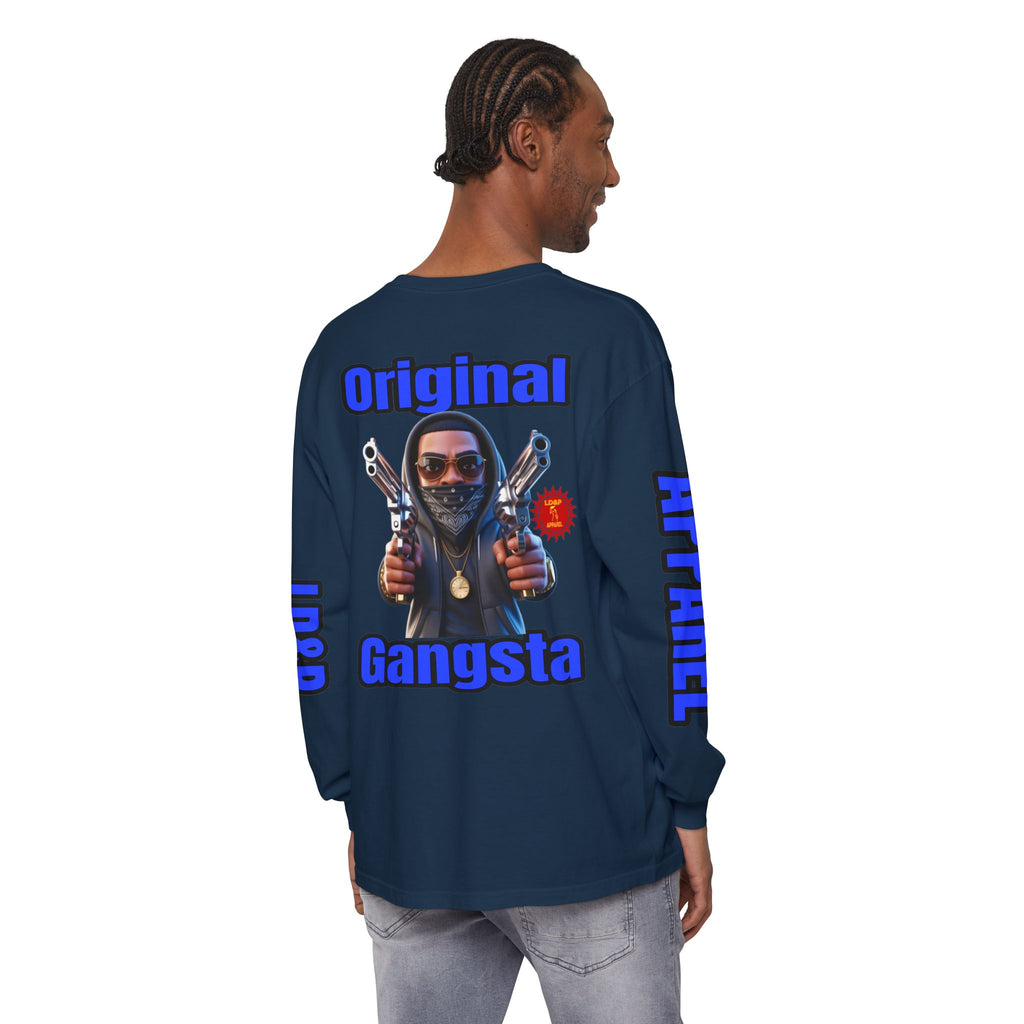 Long Sleeve T-Shirt Original Gangsta LD&amp;P Apparel Design
