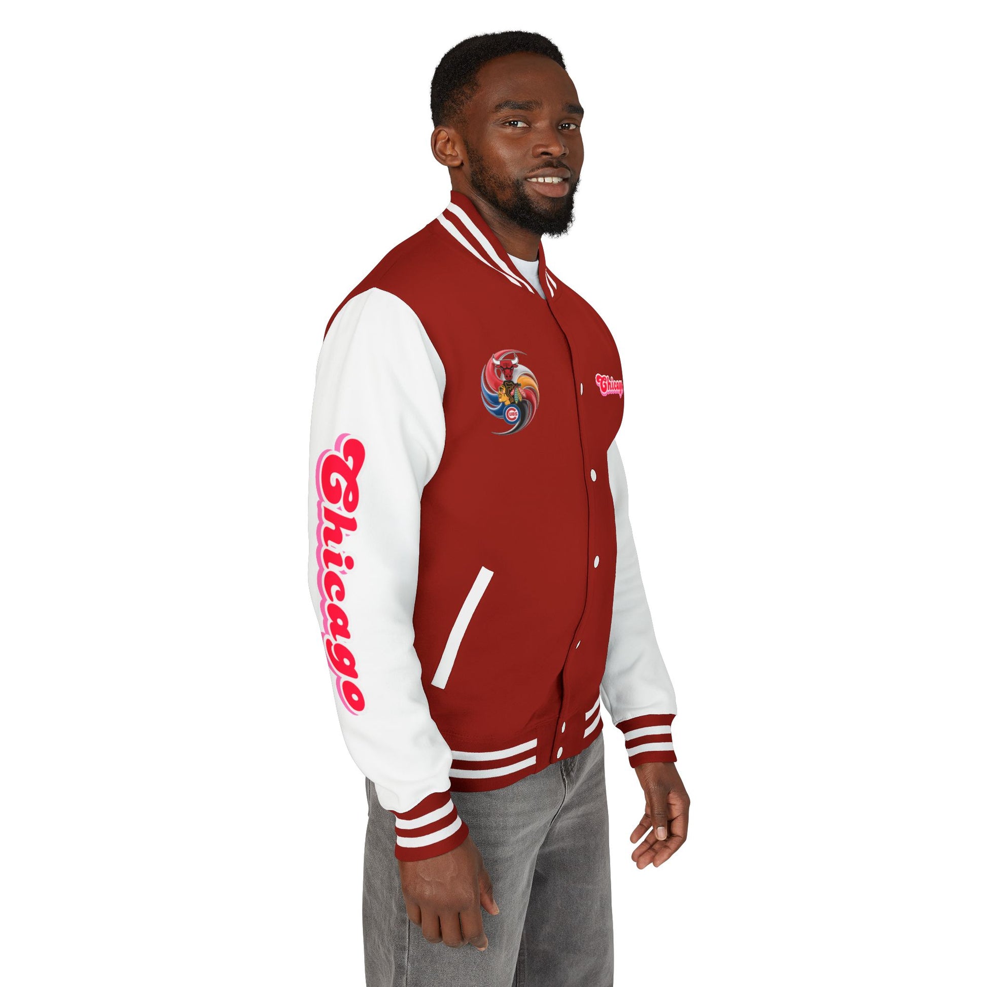 Letterman Jacket Chicago Design