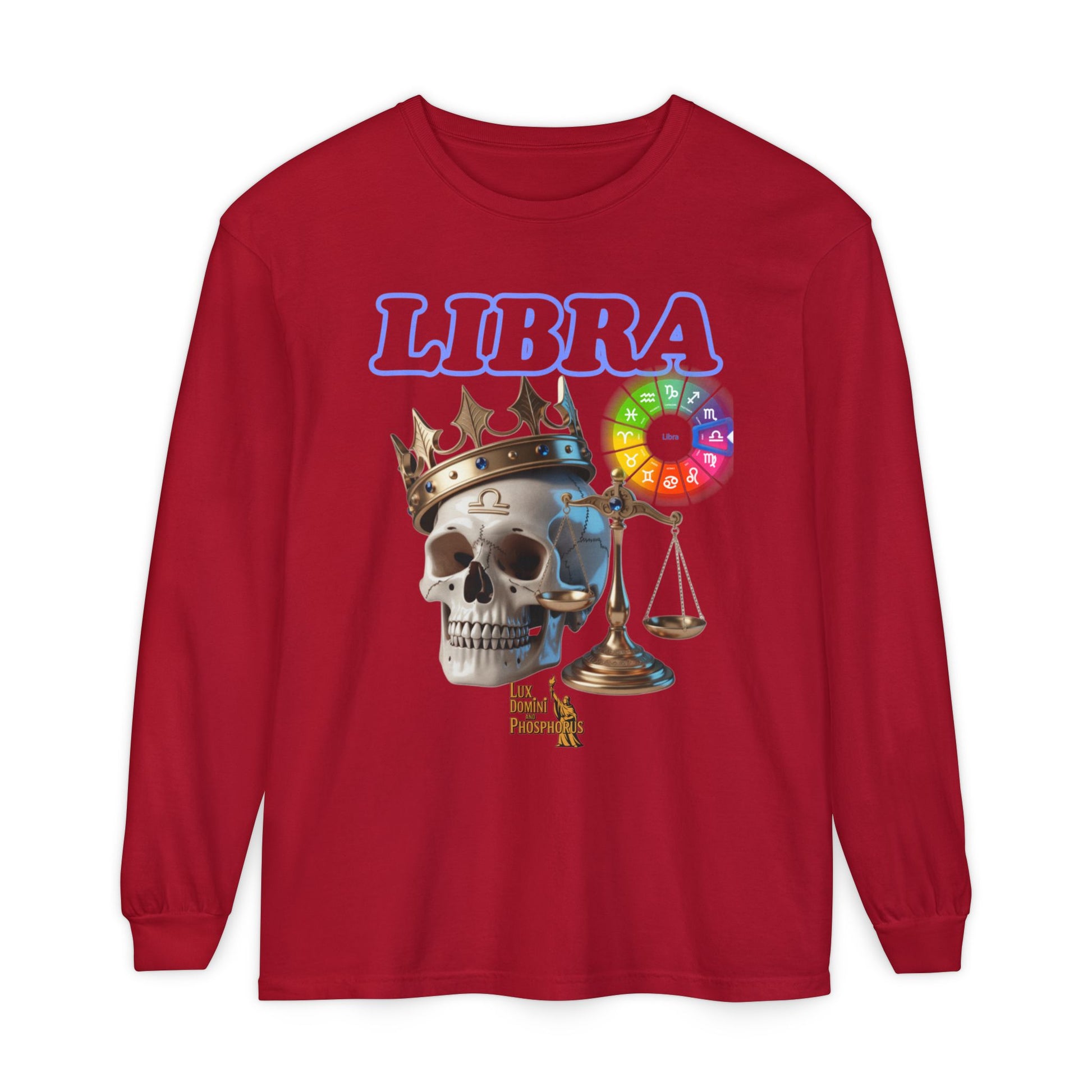Libra Unisex Long Sleeve T-Shirt
