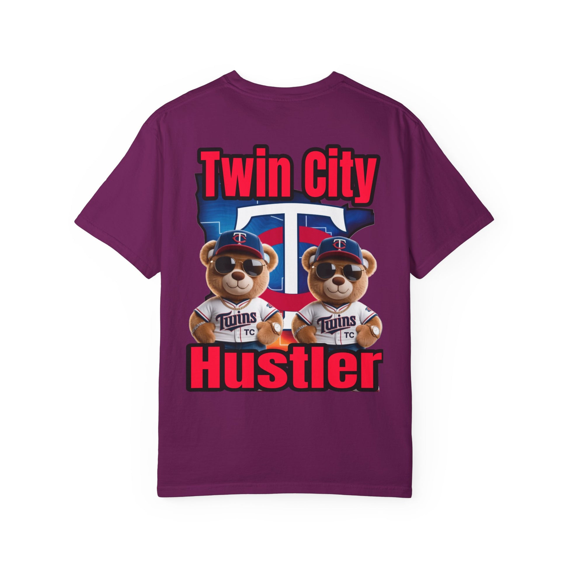 Hustler Garment-Dyed T-shirt - Twin City LD&P Apparel Design
