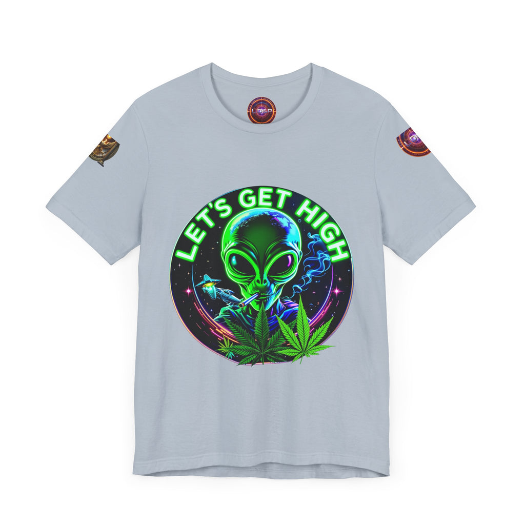 LD&P Apparel Designs Alien lets get high