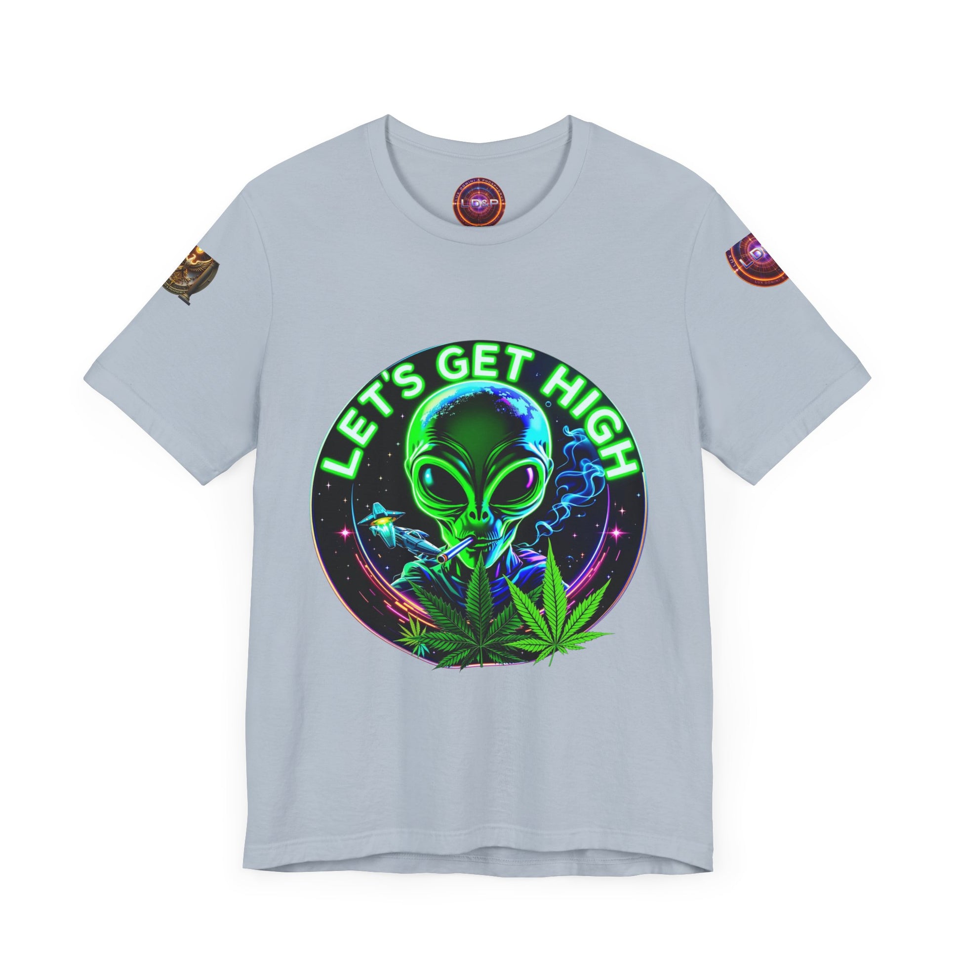 LD&P Apparel Designs Alien lets get high