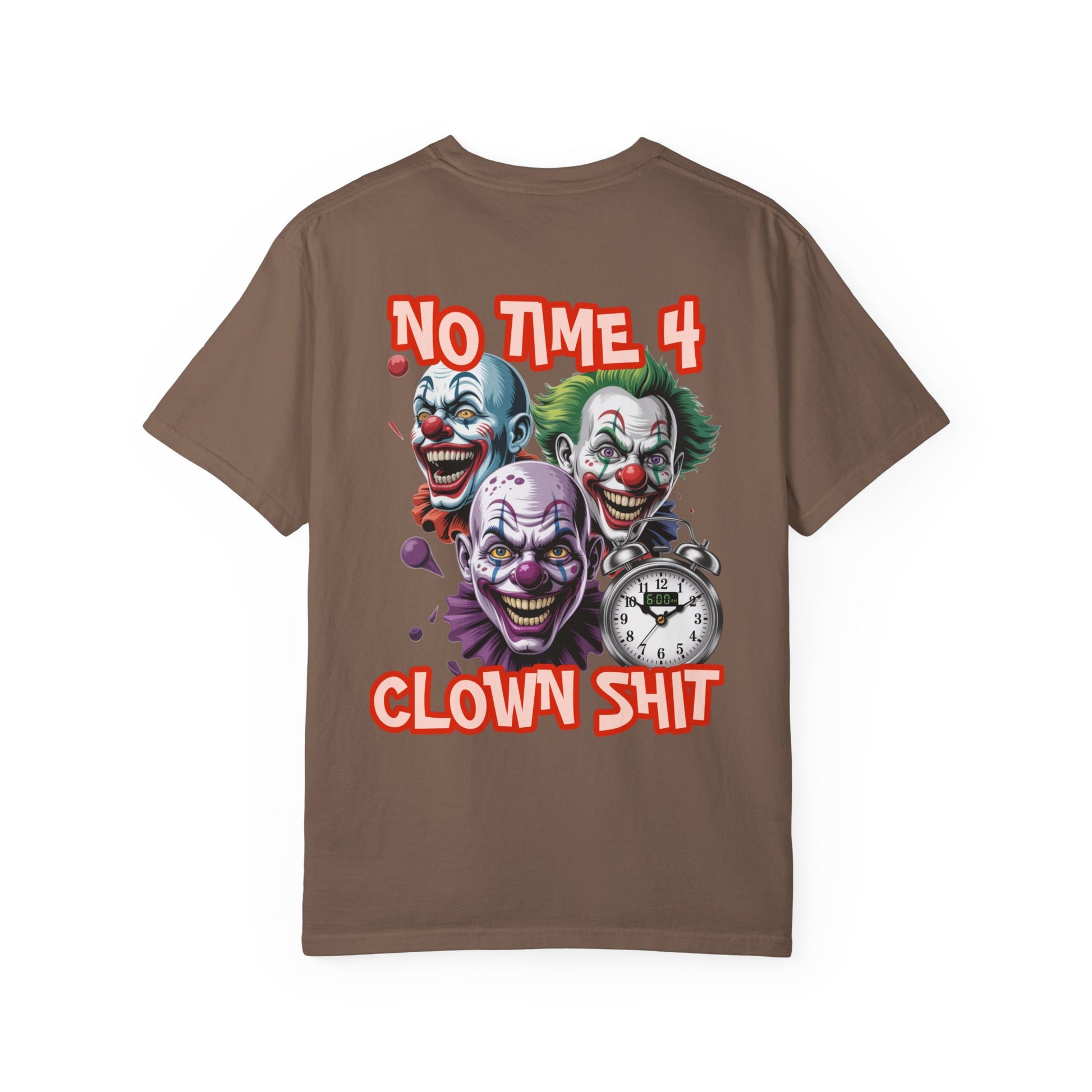 Garment-Dyed T-shirt - Born Hustler Design