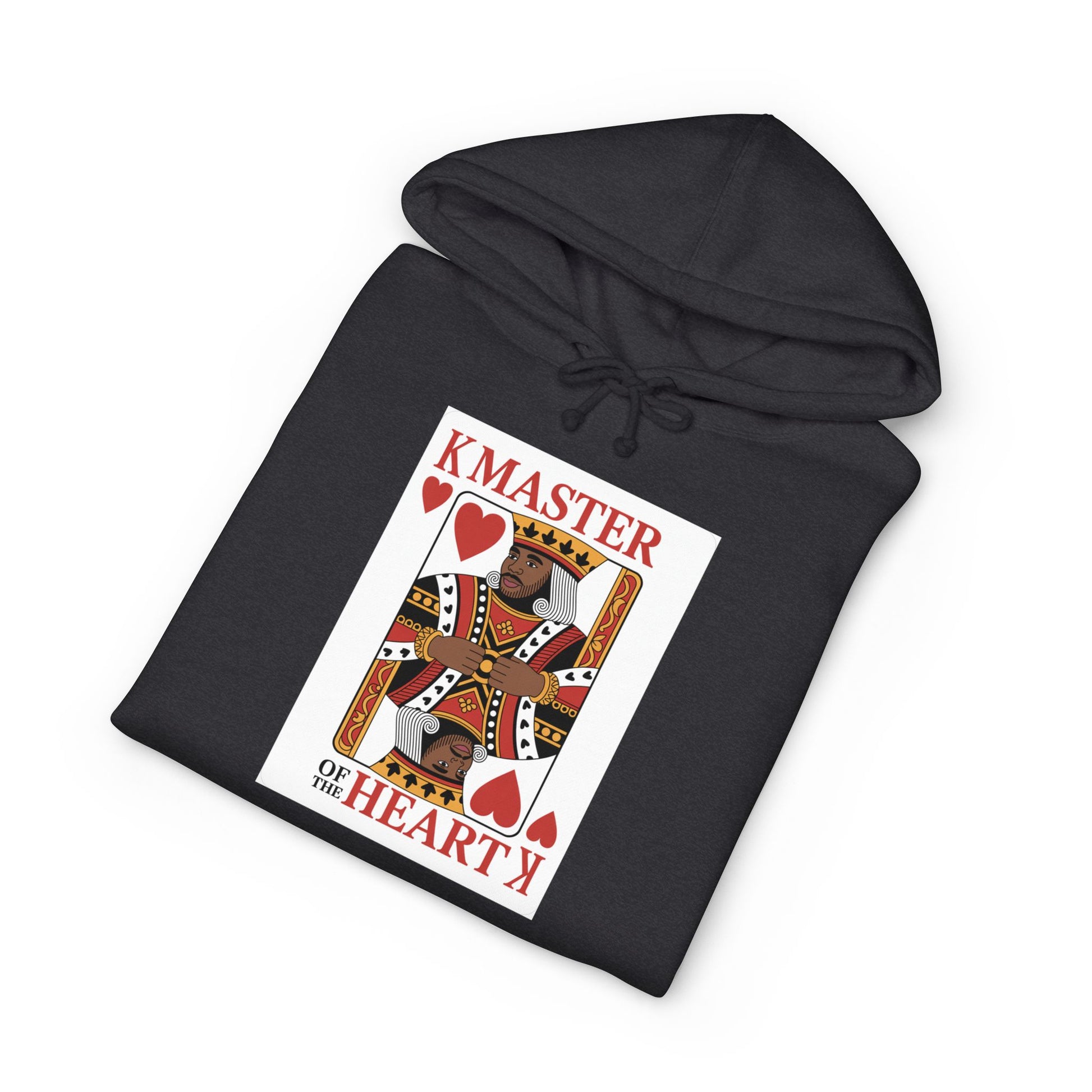 King Of Hearts  Heavyweight Hooded Sweatshirt