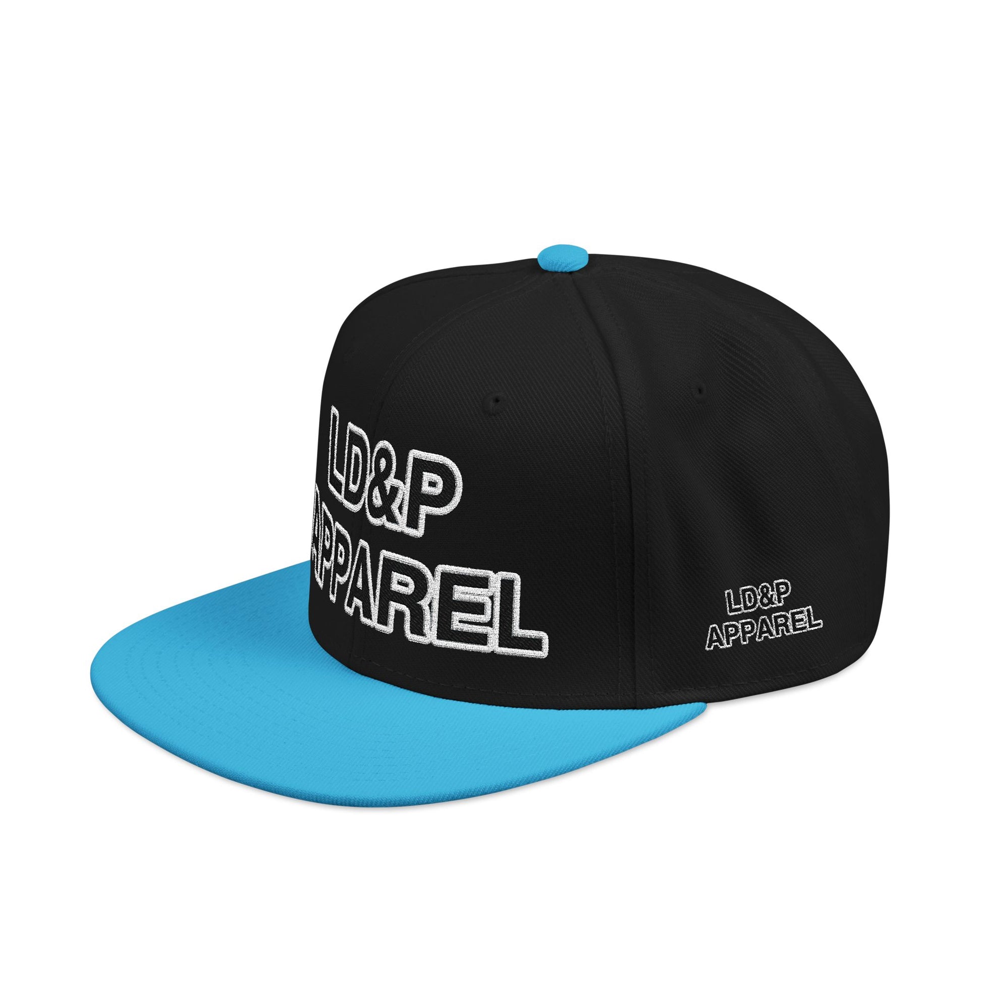Embroidered Snapback Cap - LD&P Apparel Design