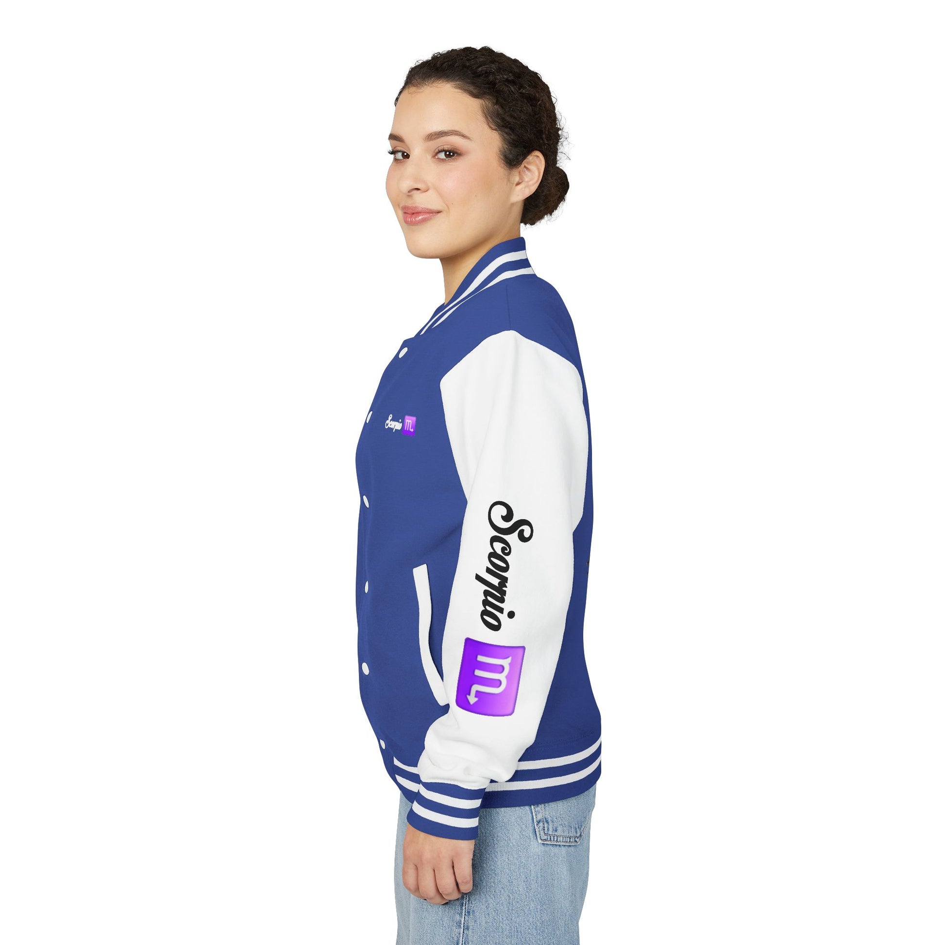 Letterman Jacket Scorpio Zodiac Design