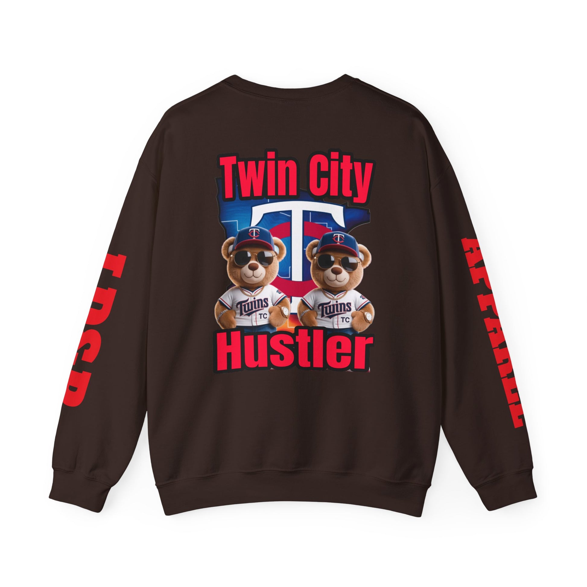 Crewneck Sweatshirt Twin City Hustler LD&P Apparel Design