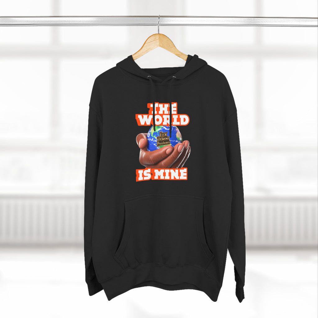 Hoodie - Lux Domini and Phosphorus The World Is Mine Design