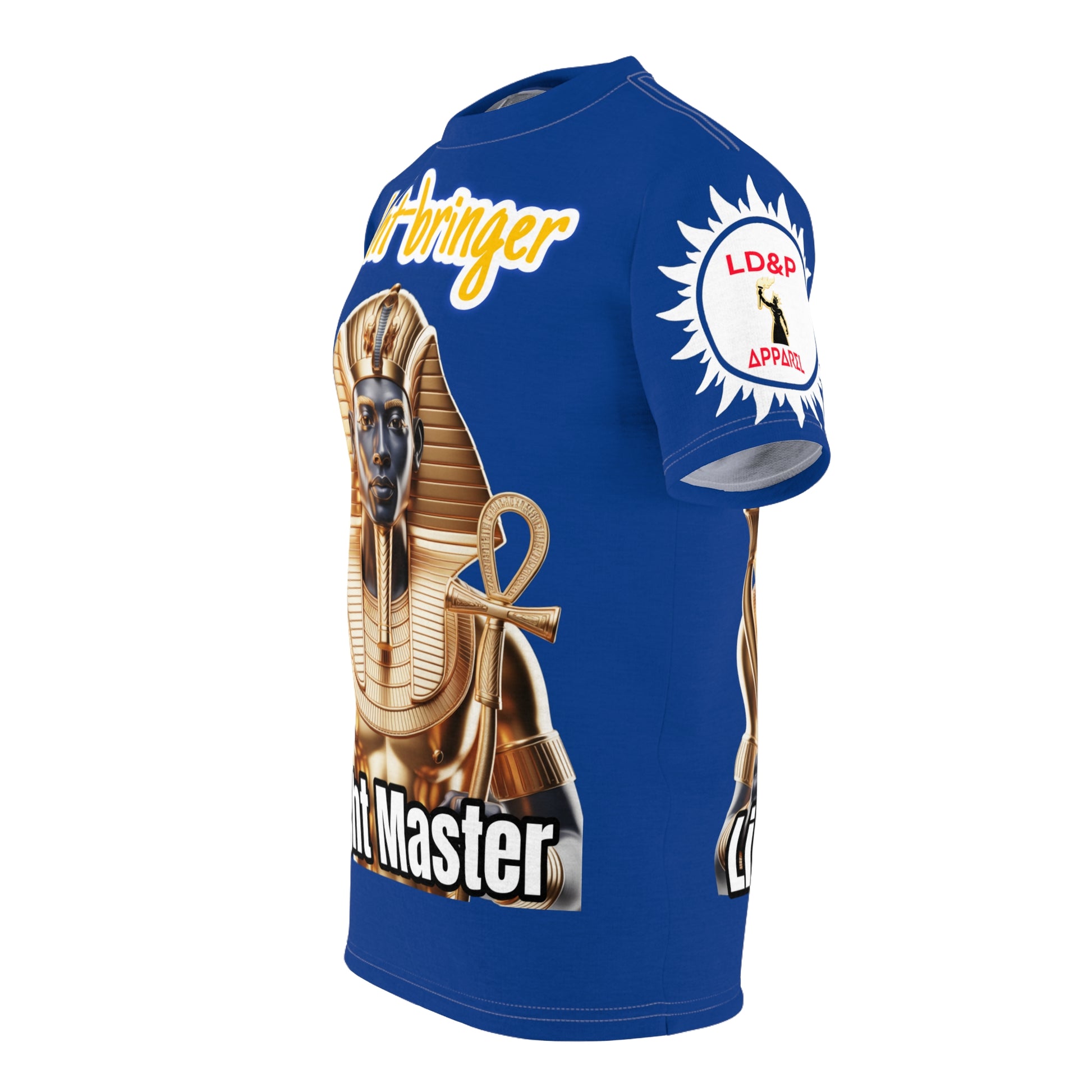 Light Master Tee - Lux Domini and Phosphorus LD&P Apparel Design Blue