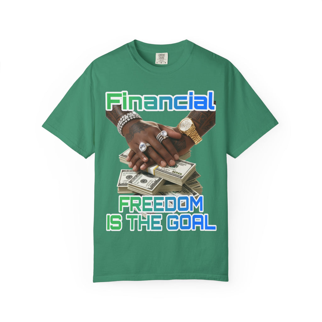 Financial Freedom Unisex T-shirt - 'Financial Freedom is The Goal' Design