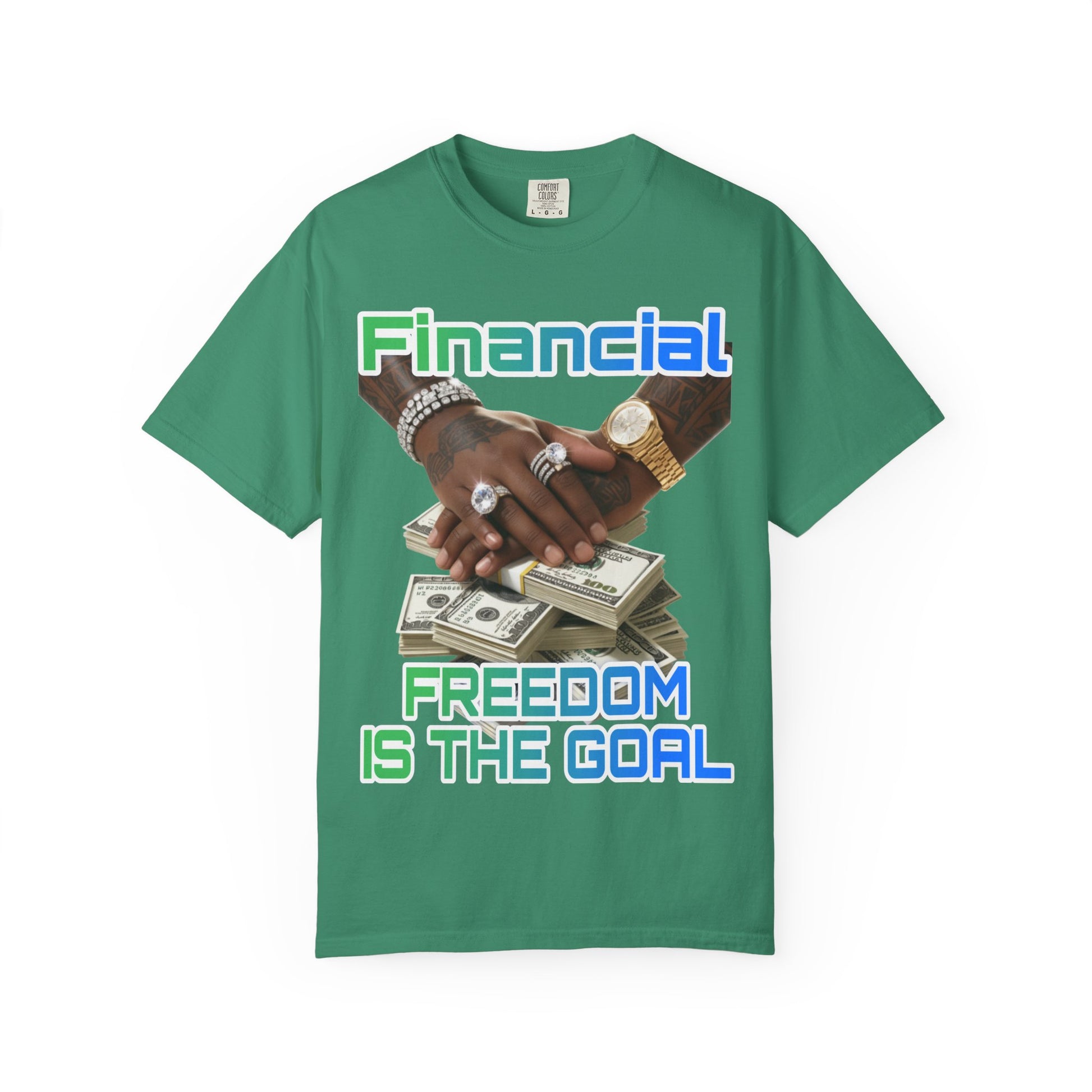 Financial Freedom Unisex T-shirt - 'Financial Freedom is The Goal' Design