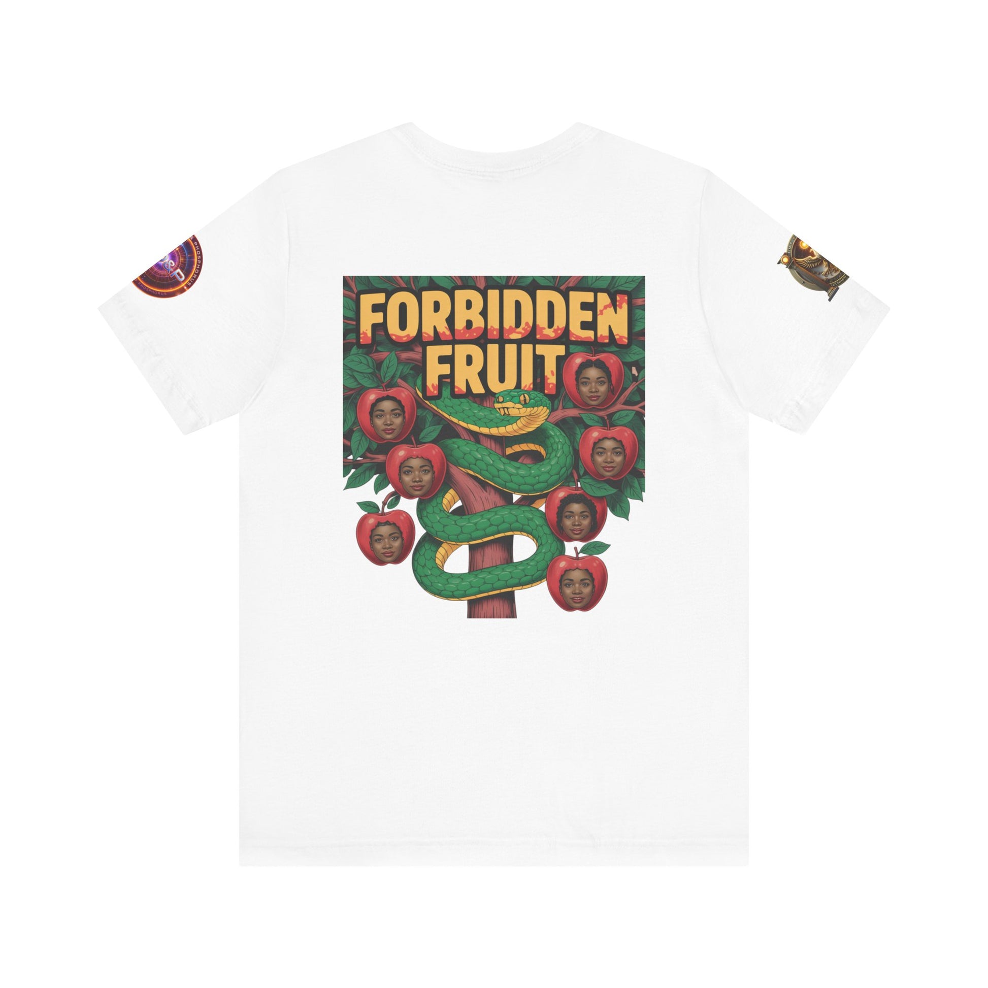 Short Sleeve Tee - Tree of Knowledge Forbidden Fruit Design