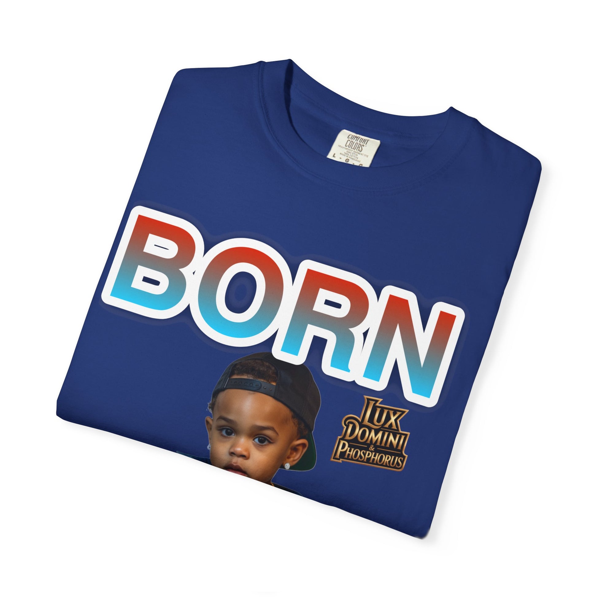 Garment-Dyed T-shirt BORN HUSTLER LD&P APPAREL