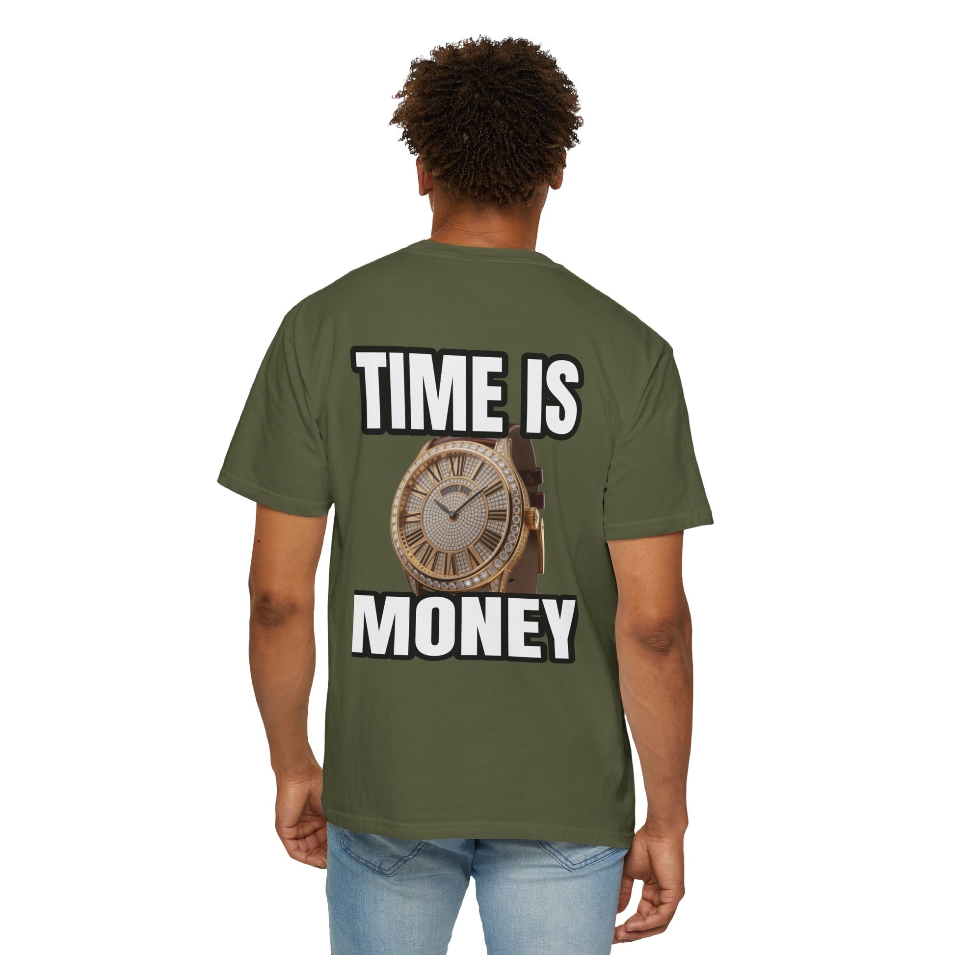 Garment-Dyed T-shirt - No Sleep, Time to Eat