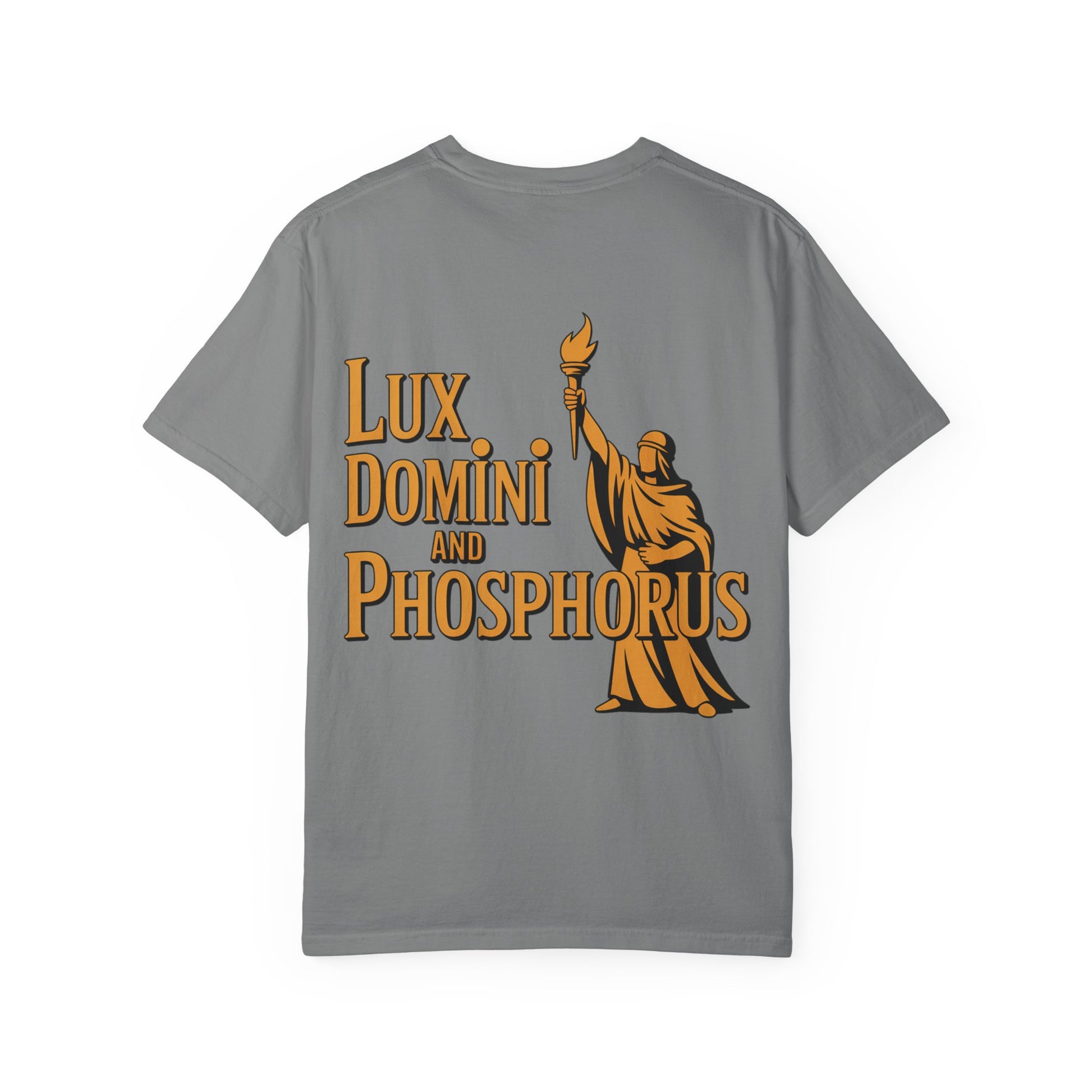 Garment-Dyed T-shirt Thin Line Love Hate LD&amp;P APPAREL Design