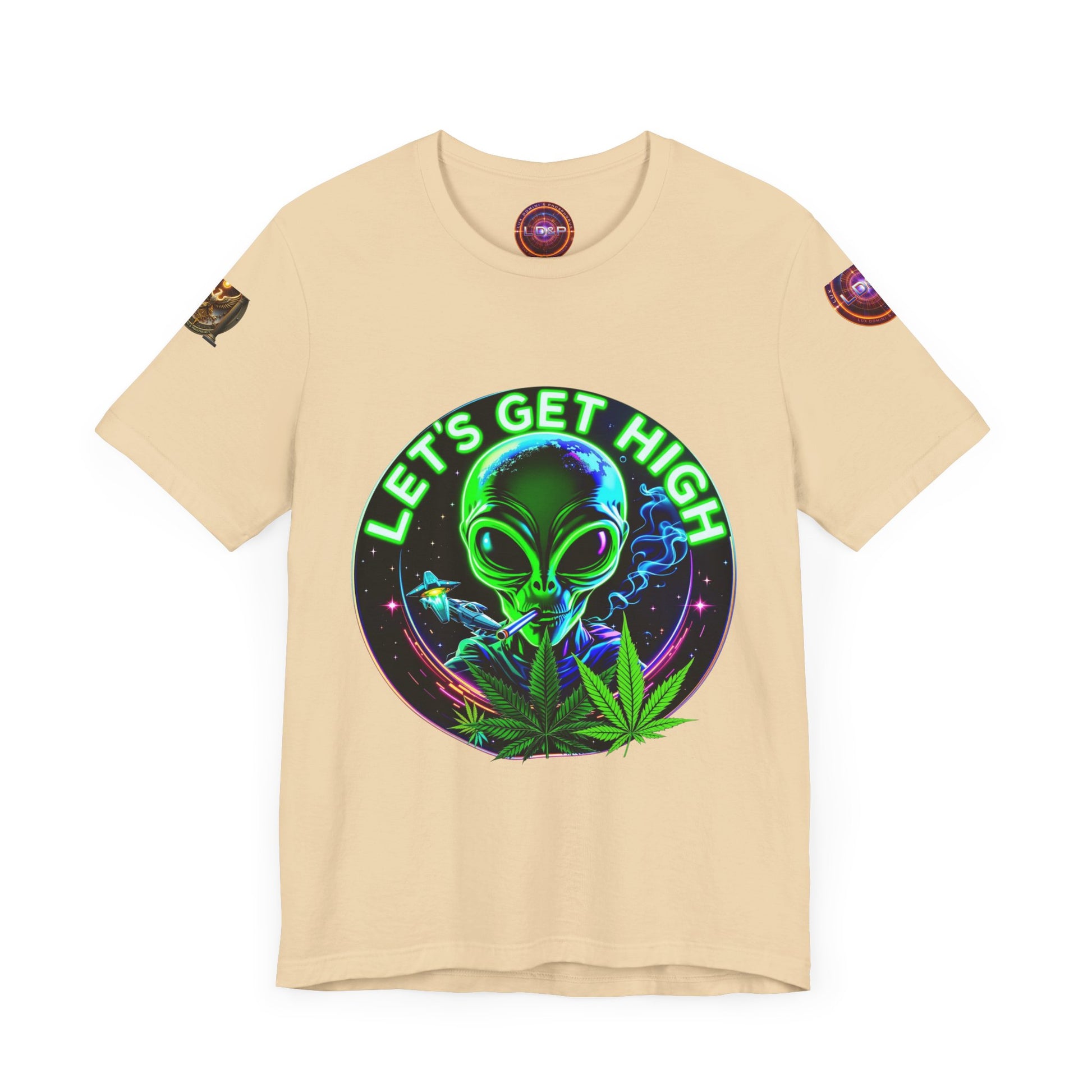 LD&P Apparel Designs Alien lets get high