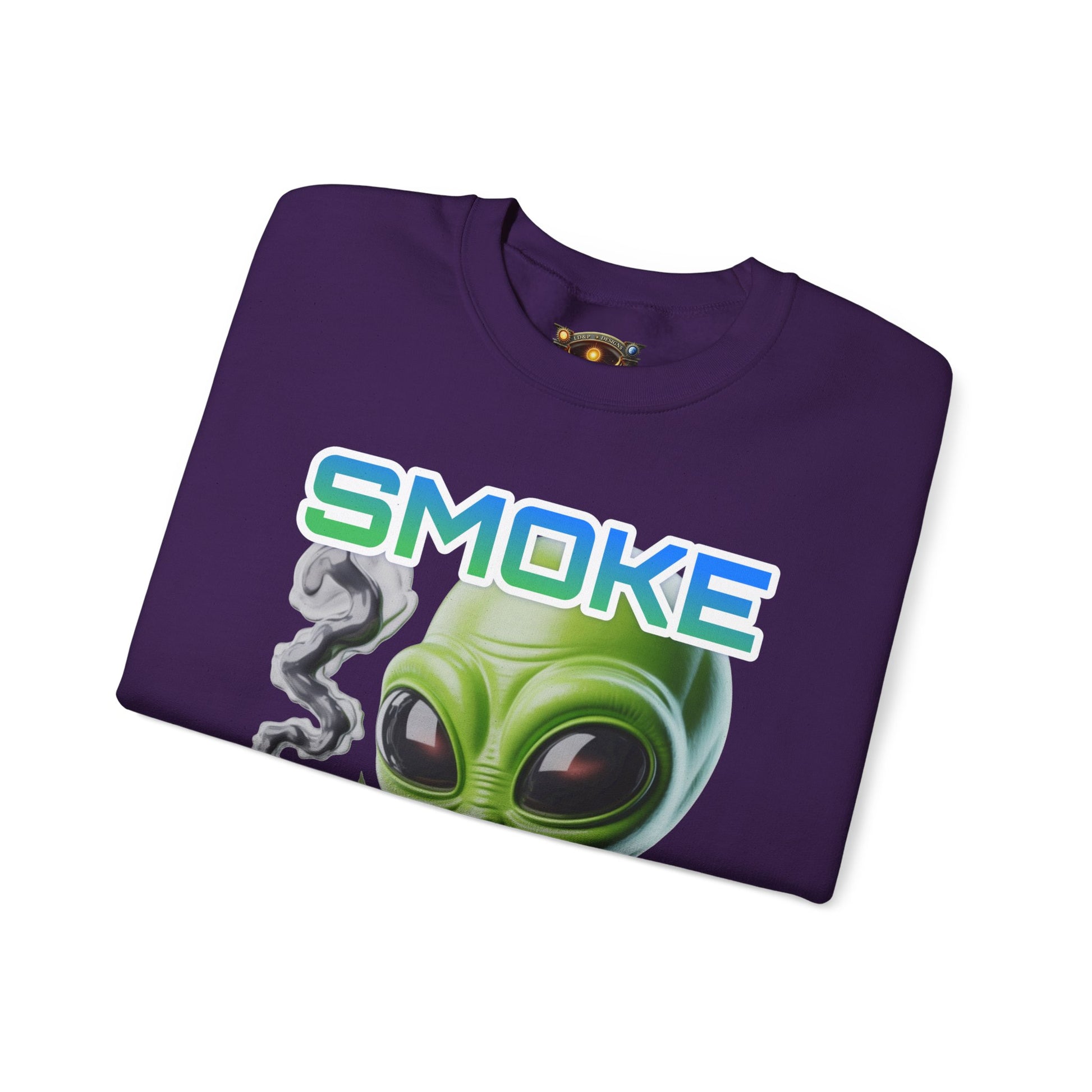 Crewneck Sweatshirt - Smoke That LD&P APPAREL Design
