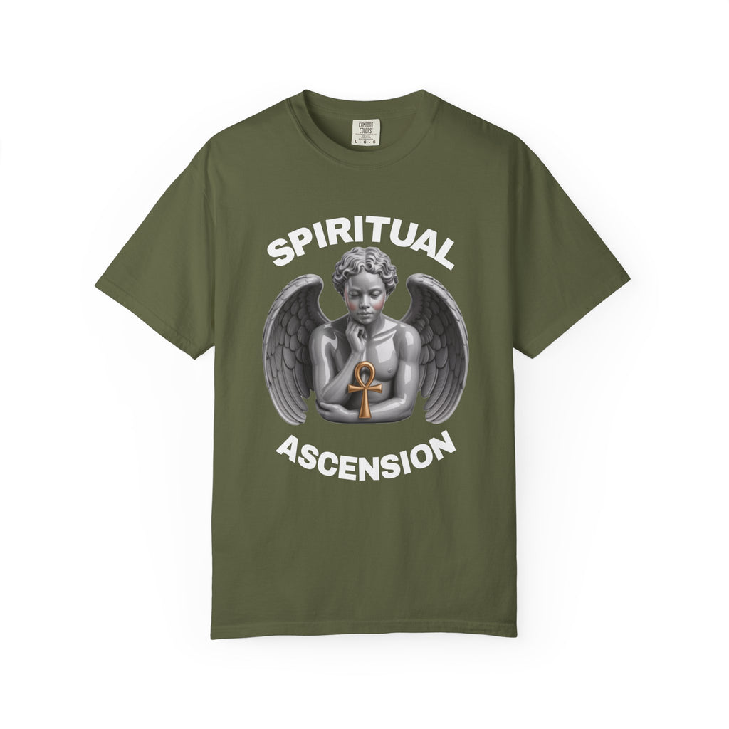 Unisex Garment-Dyed T-shirt - Spiritual Ascension LD&P Apparel Design