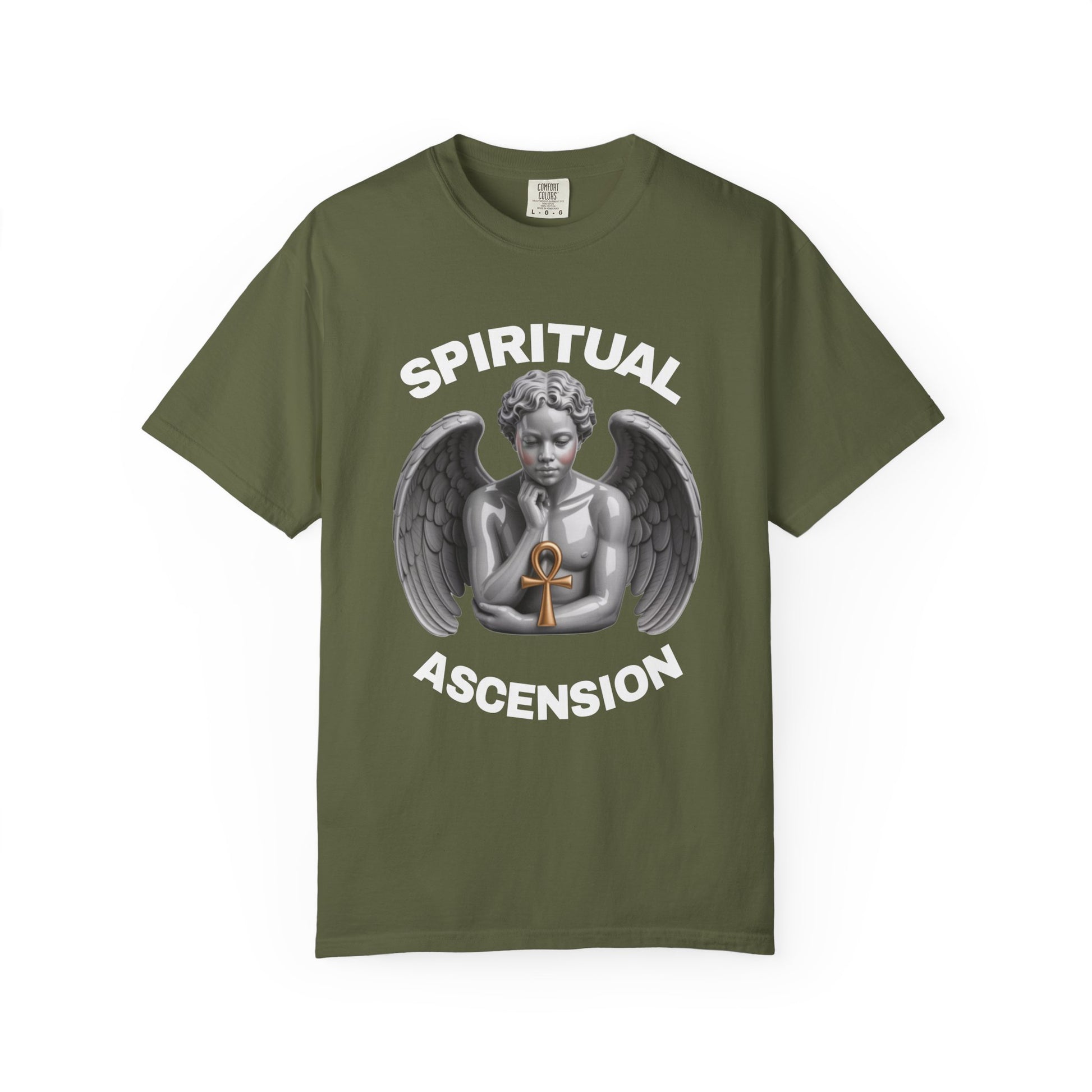 Unisex Garment-Dyed T-shirt - Spiritual Ascension LD&P Apparel Design