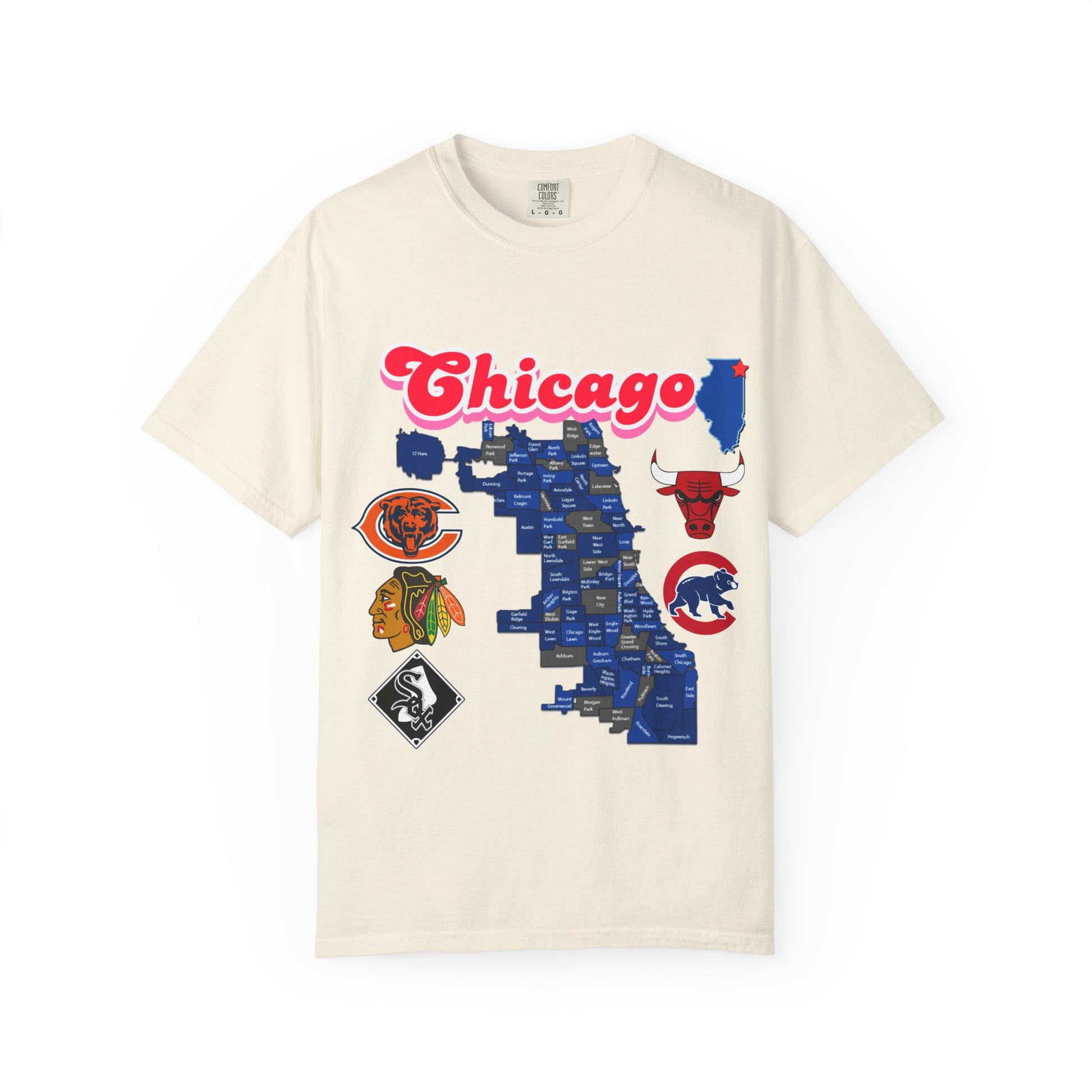 Chicago Unisex T-shirt - Vintage Chicago Design