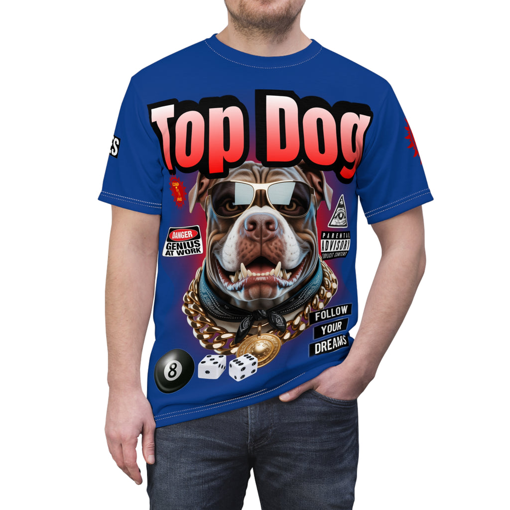 Top Dog LD&P APPAREL GRAPHIC T-Shirt Blue