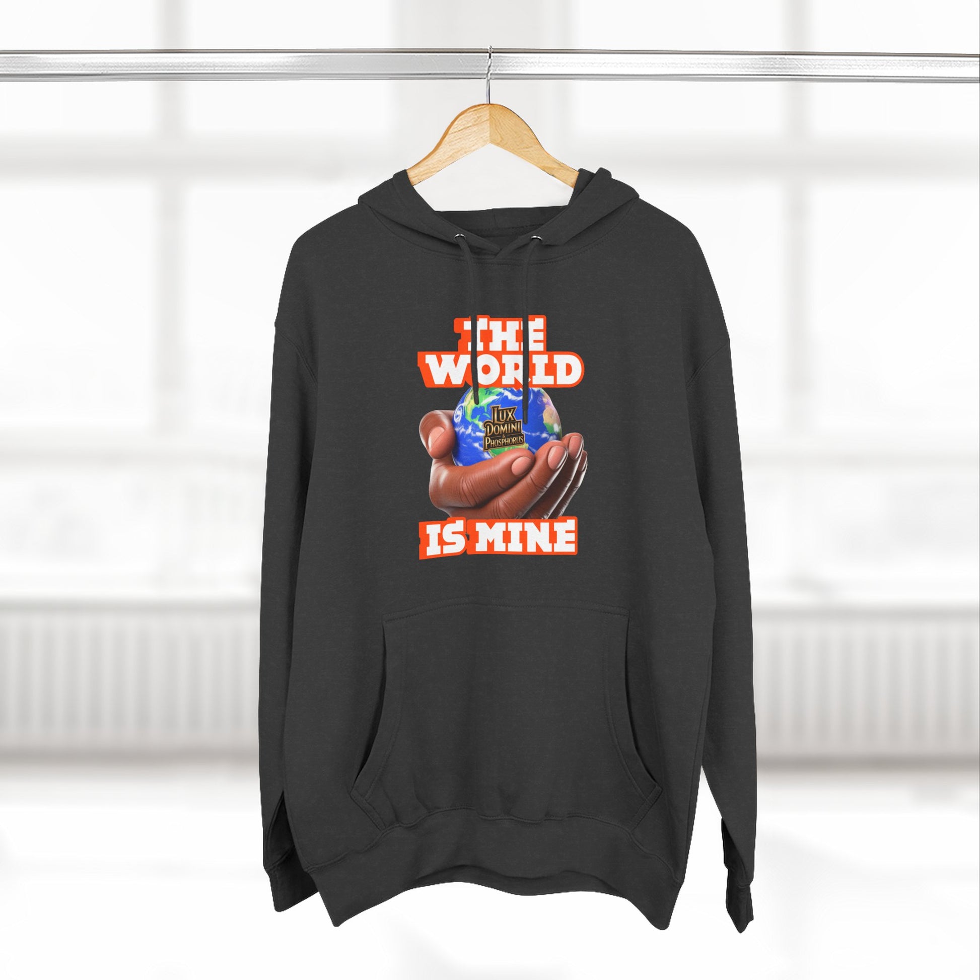Hoodie - Lux Domini and Phosphorus The World Is Mine Design