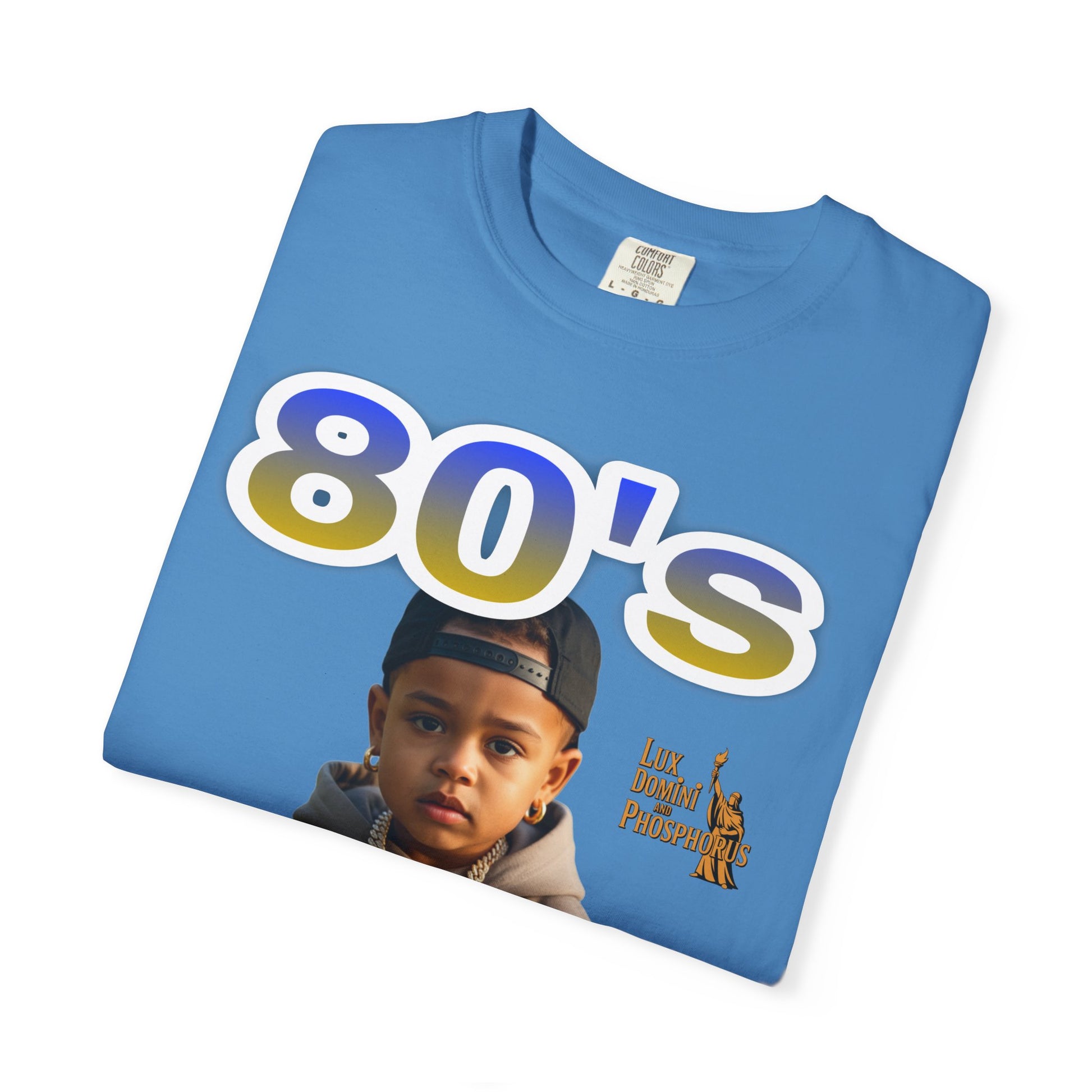 80s Baby Unisex Garment-Dyed T-shirt - LD&P APPAREL