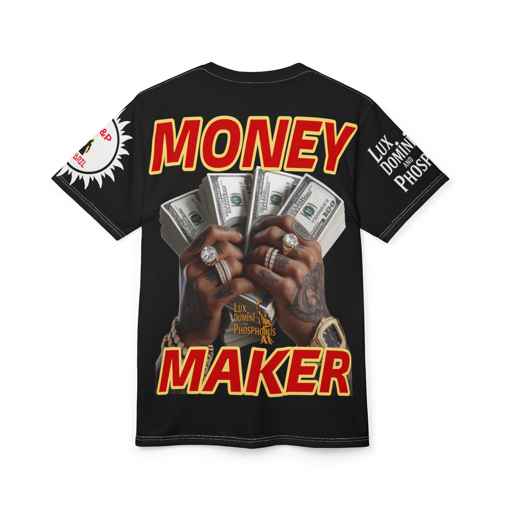 Money Maker Unisex Tee - Lux Domini and Phosphorus LD&P Apparel Design