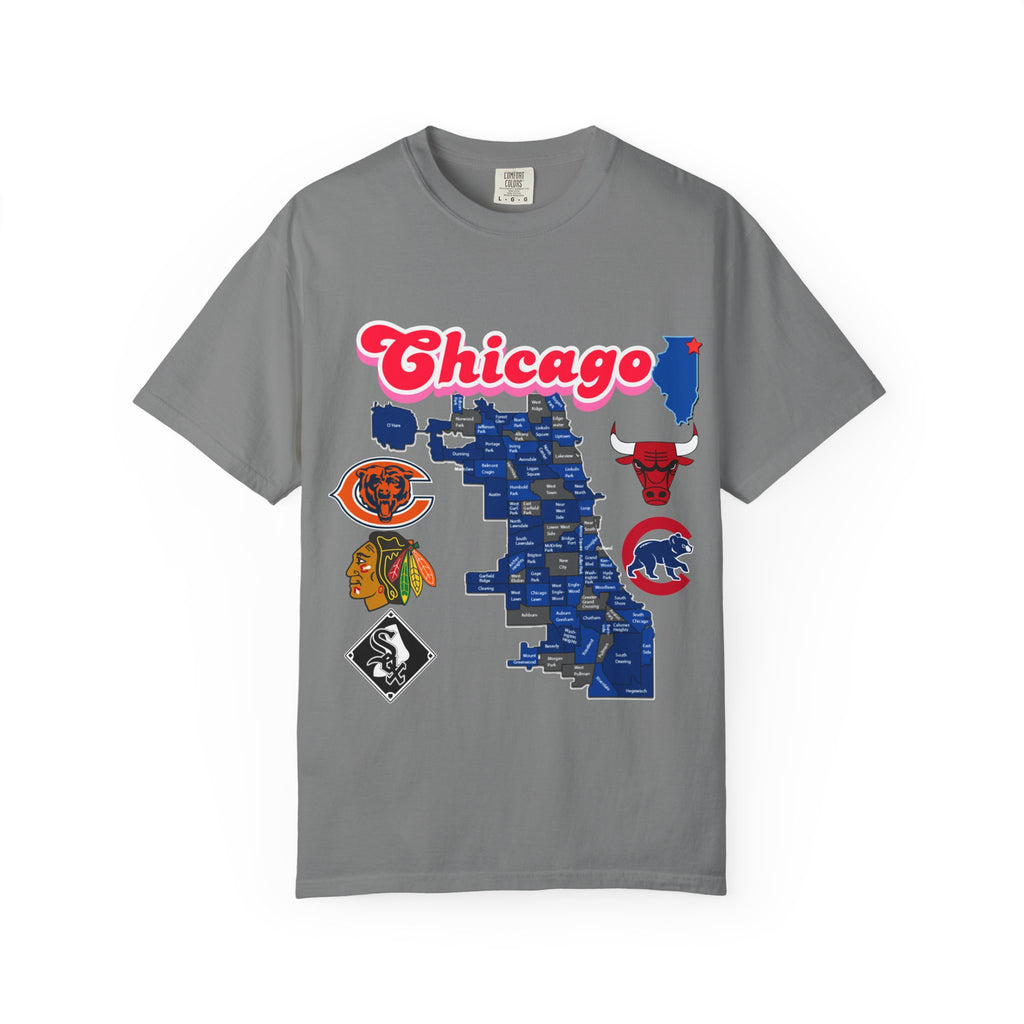 Chicago Unisex T-shirt - Vintage Chicago Design