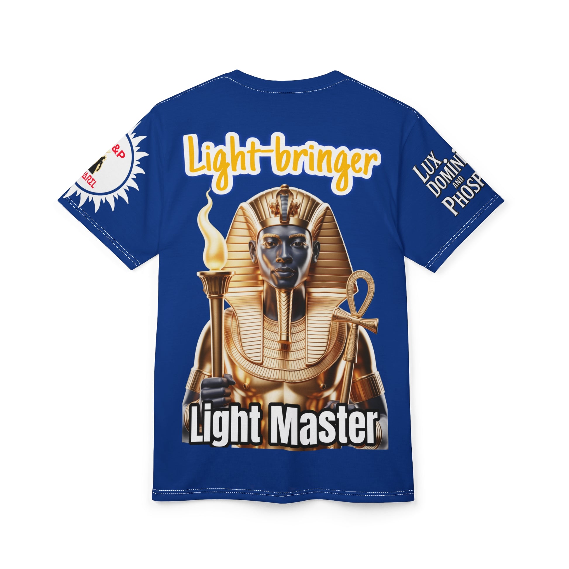 Light Master Tee - Lux Domini and Phosphorus LD&P Apparel Design Blue