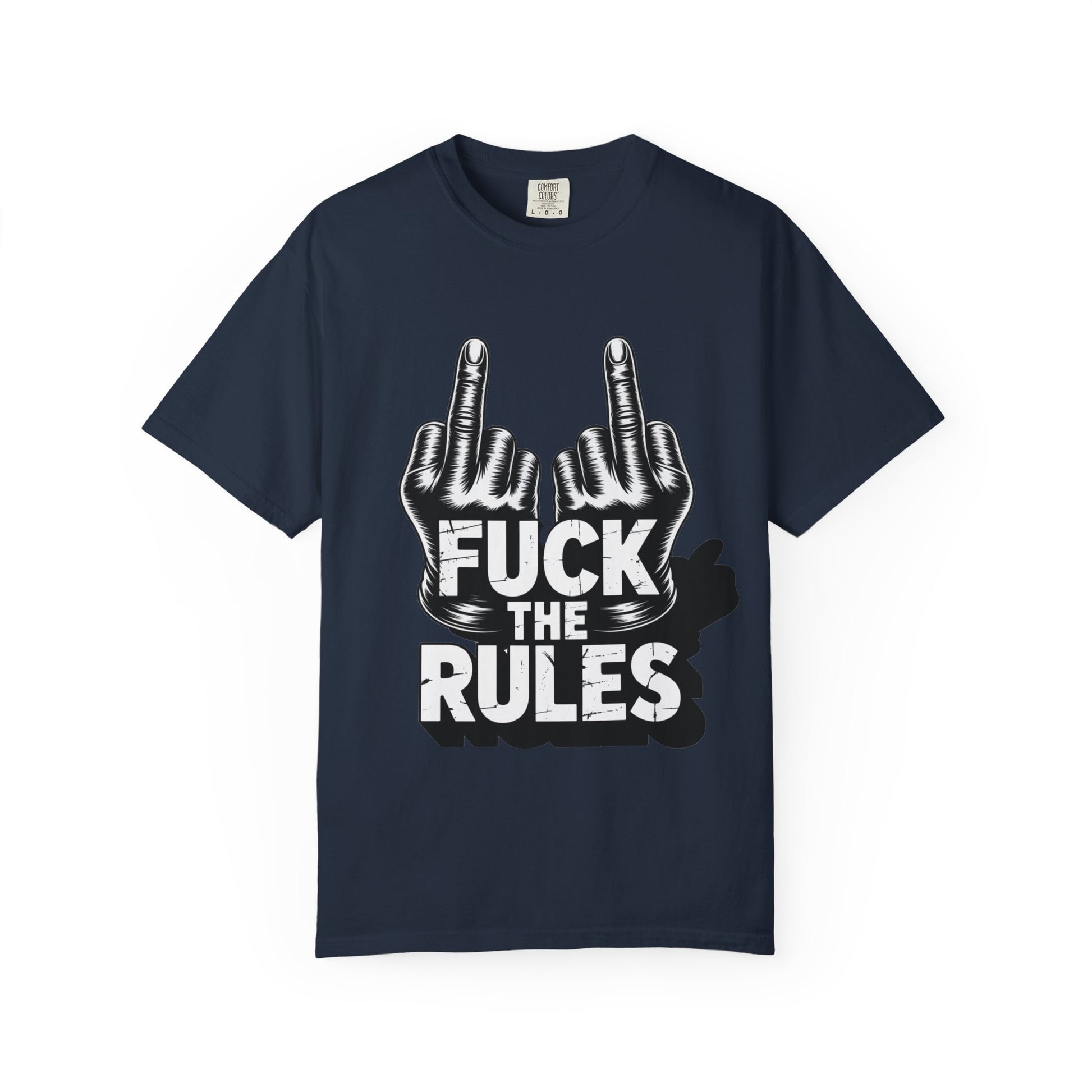 Trust Nothing Unisex T-shirt - Skip The Rules Typography Tee