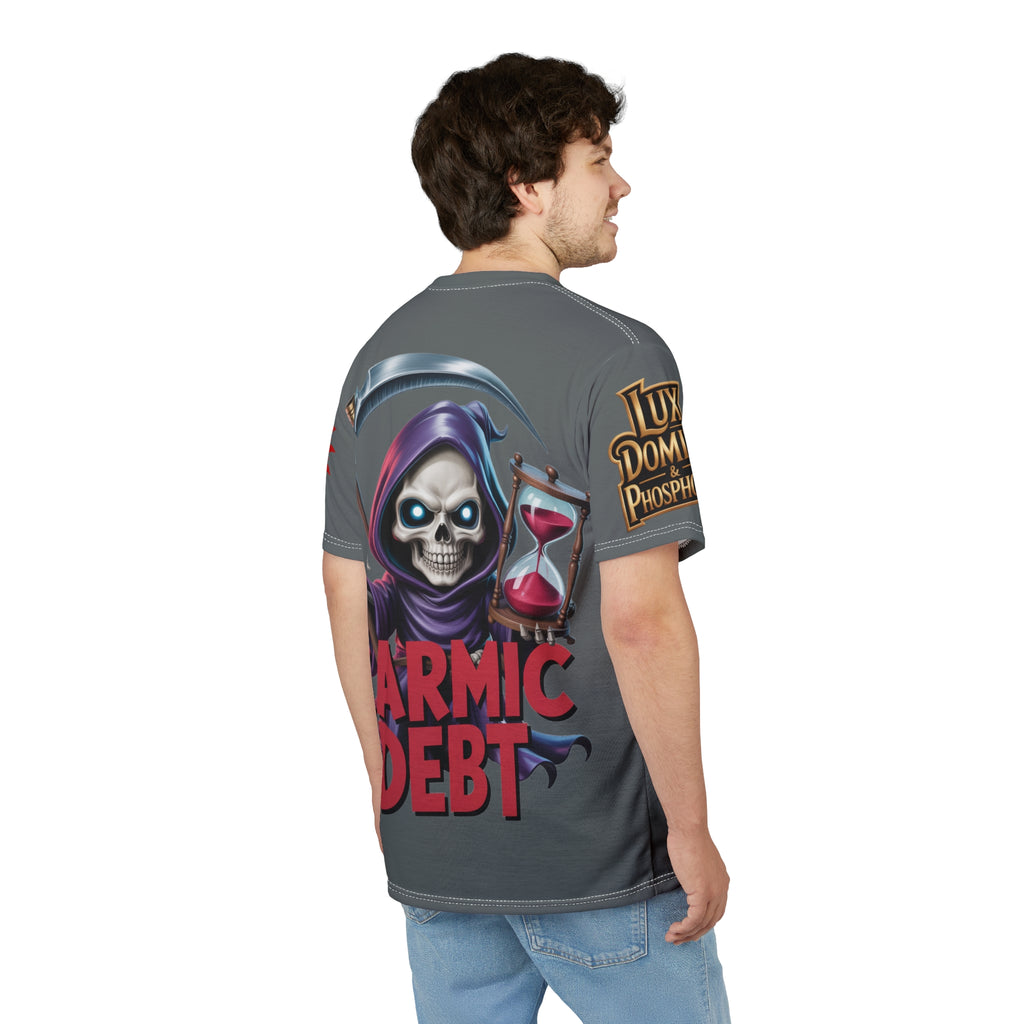 Karmic Debt Graphic Tee — LD&P Apparel Dark Grey