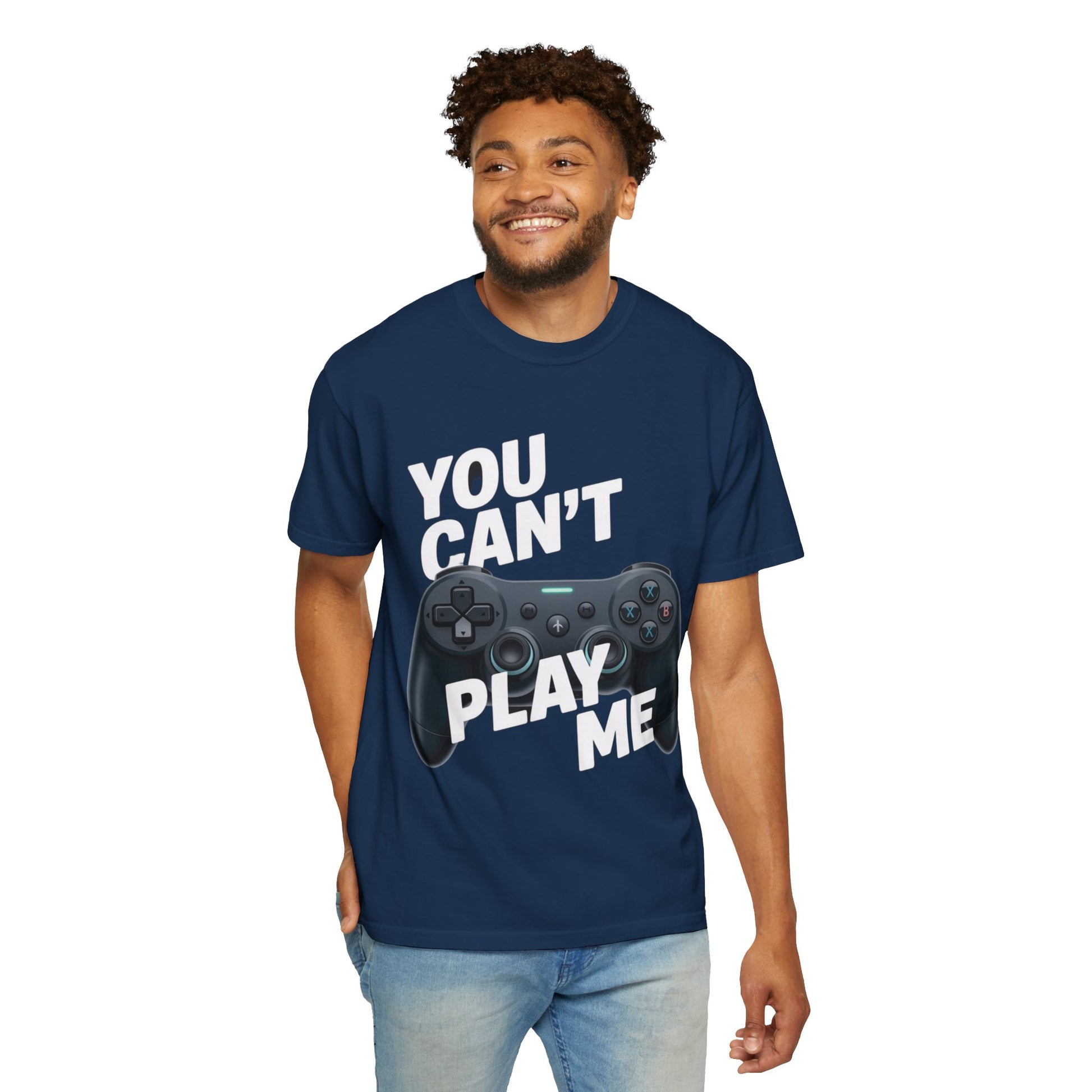 T-Shirt - 'You can't play me' Unisex Garment-Dyed Tee