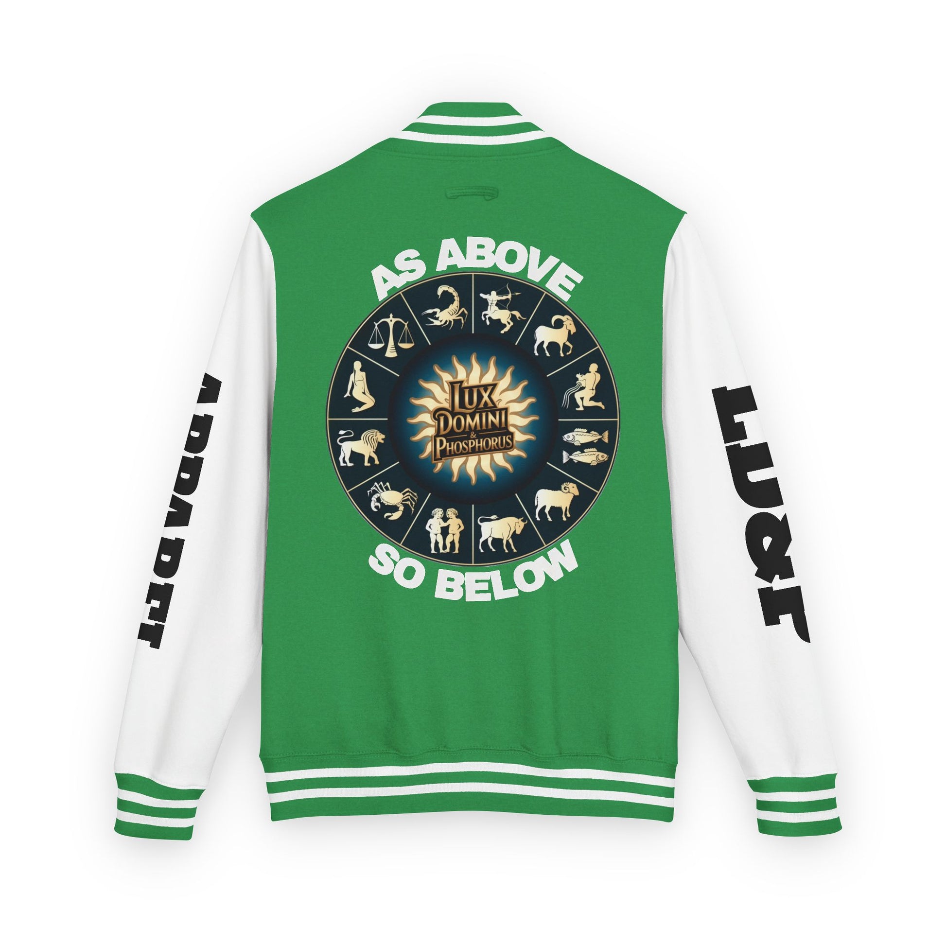 Letterman Jacket - As above so below LD&P APPAREL Design