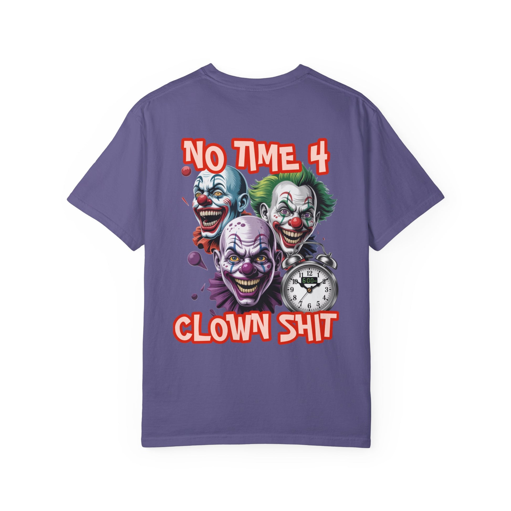 Garment-Dyed T-shirt - Born Hustler Design