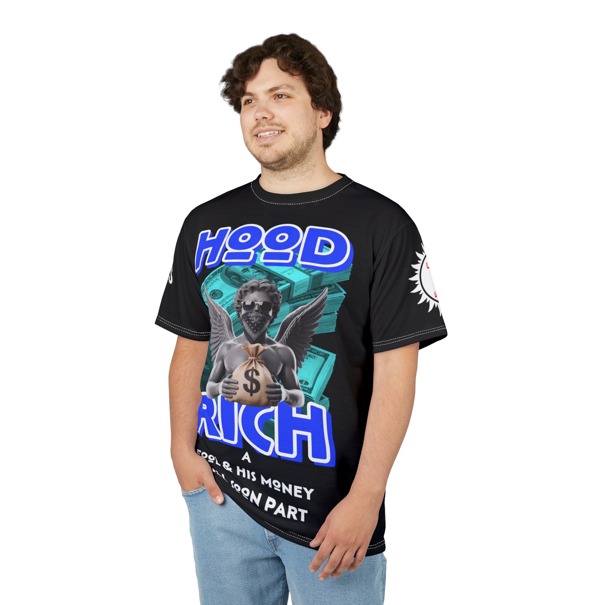 Hood Rich Graphic Tee LD&P APPAREL