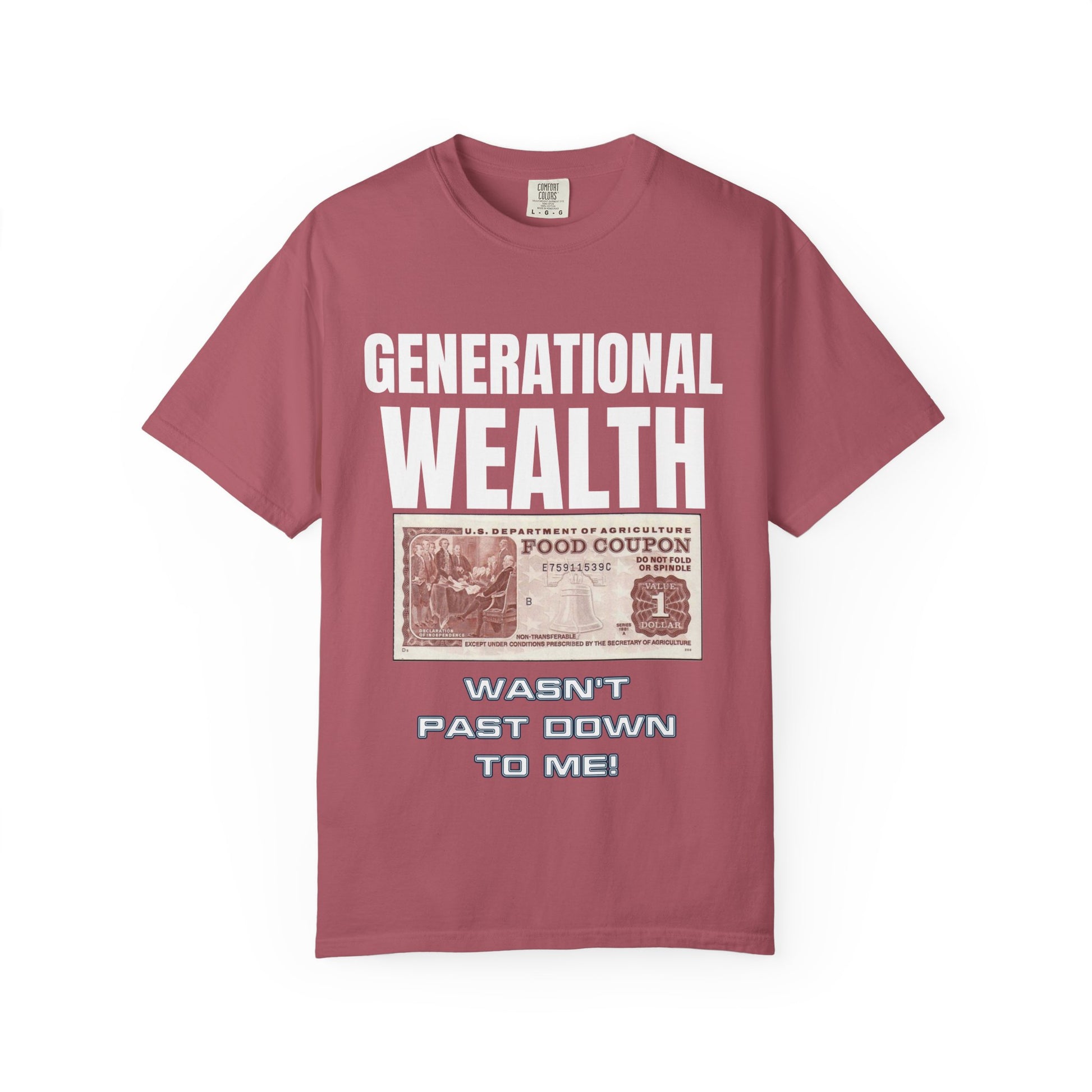Garment-Dyed T-shirt Generational Wealth Tee