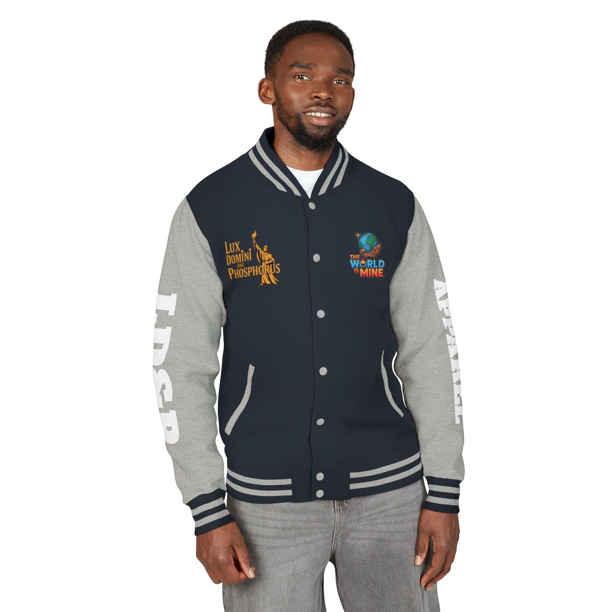 Letterman Jacket - The World is Mine LD&P APPAREL Design